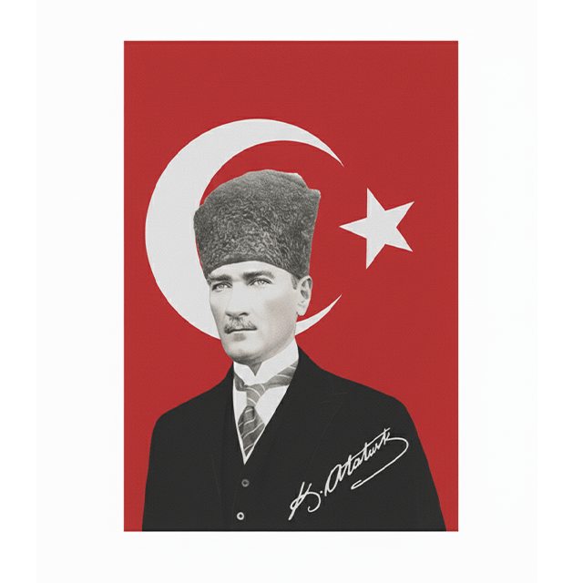 Vatan 100X150cm Atalı Bayrak