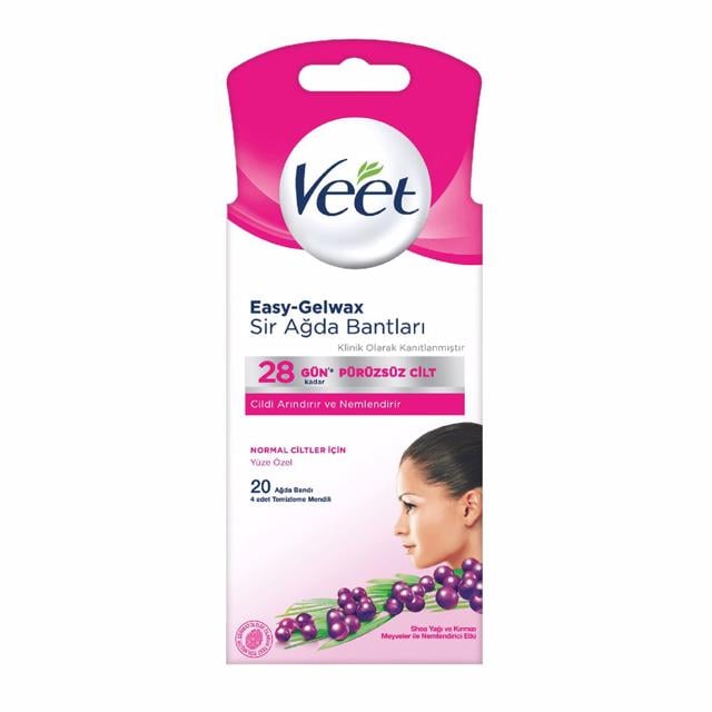 Veet Ağda Bandı Yüz Bölgesi 20li