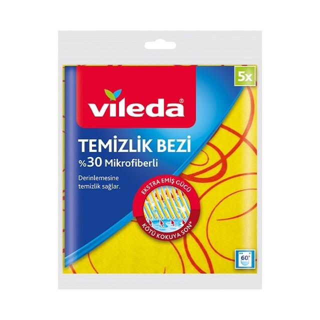 ViledaTemizlik Bezi %30Mikrofiber 5Li