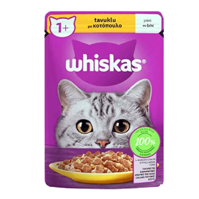 Whiskas Pouch Tavuklu 85gr