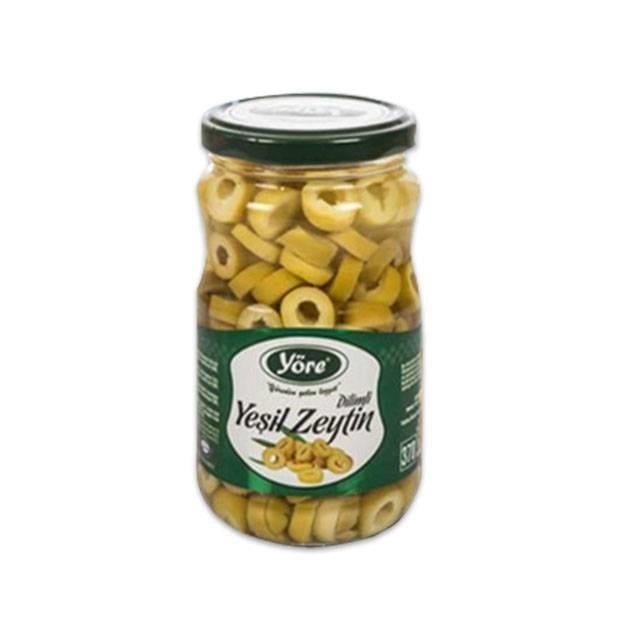 Yöre Dilimli Yeşil Zeytin 350 gr
