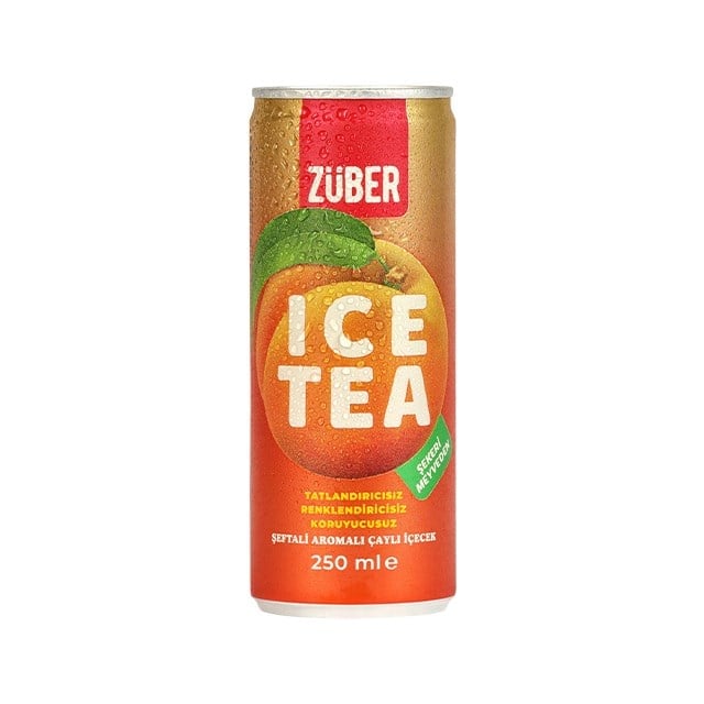 Züber Şeftali 250 ml Soğuk Çay