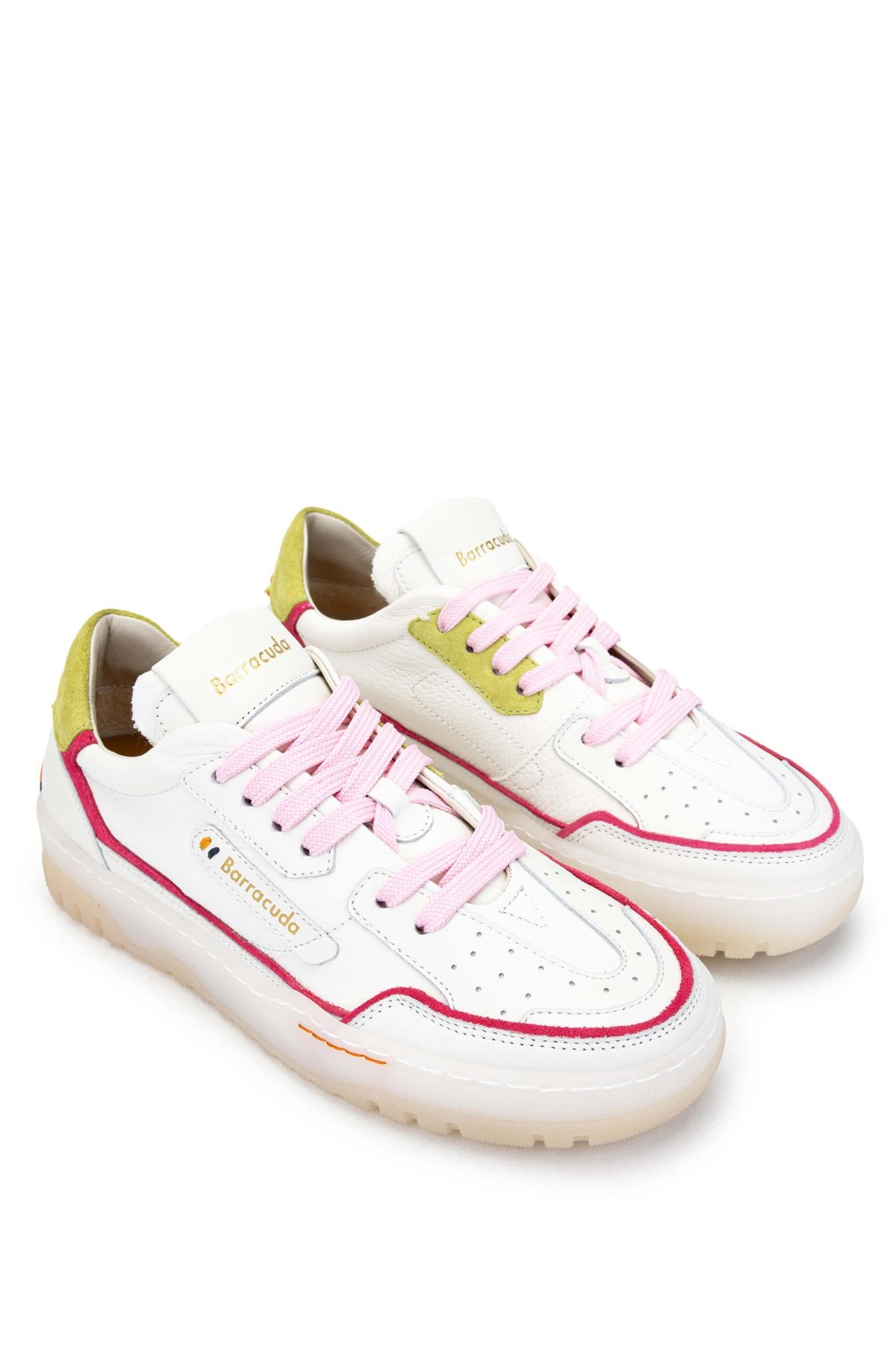 Barracuda Kadın Hakiki Deri Beyaz Sneakers & Spor Ayakkabı