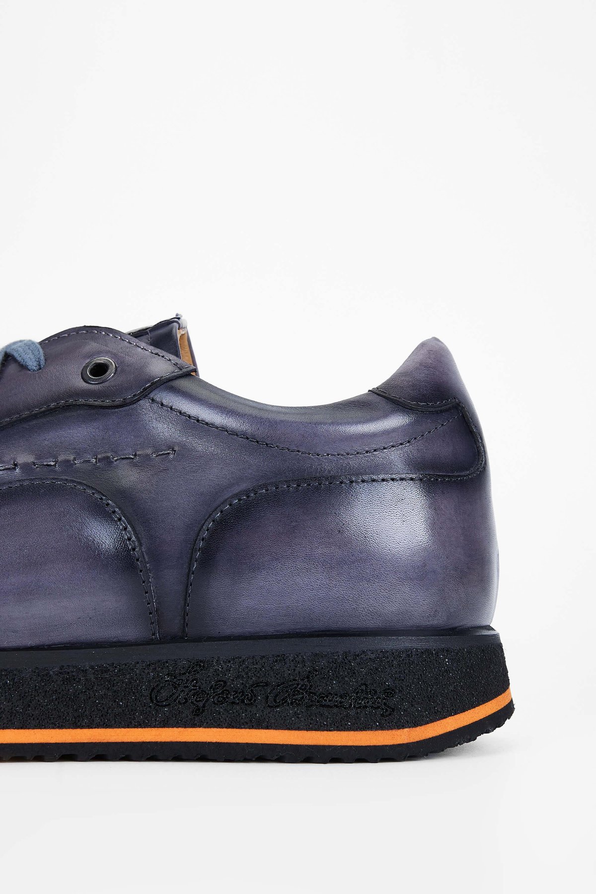 Branchini Erkek Hakiki Deri Füme Sneakers & Spor Ayakkabı
