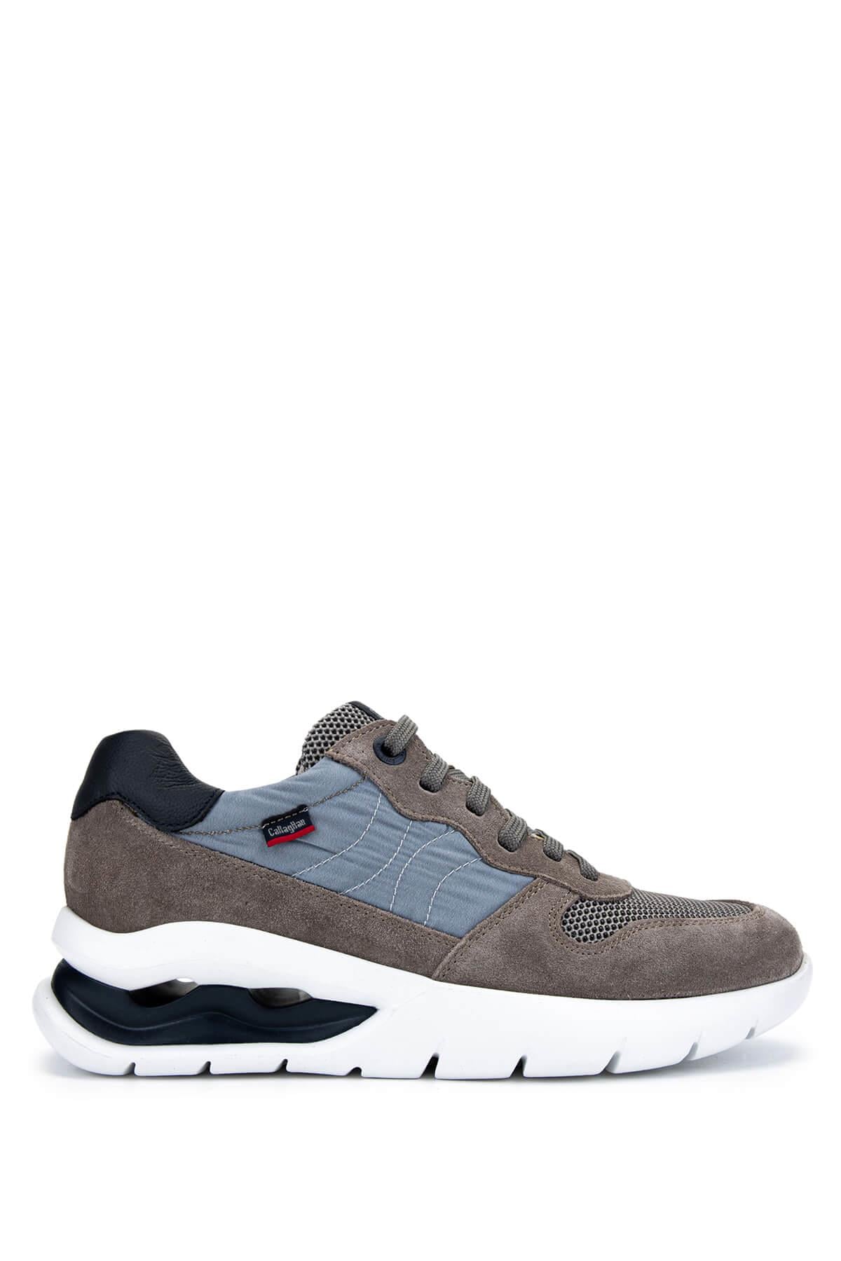 CALLAGHAN Erkek Deri & Tekstil Gri Sneakers & Spor Ayakkabı