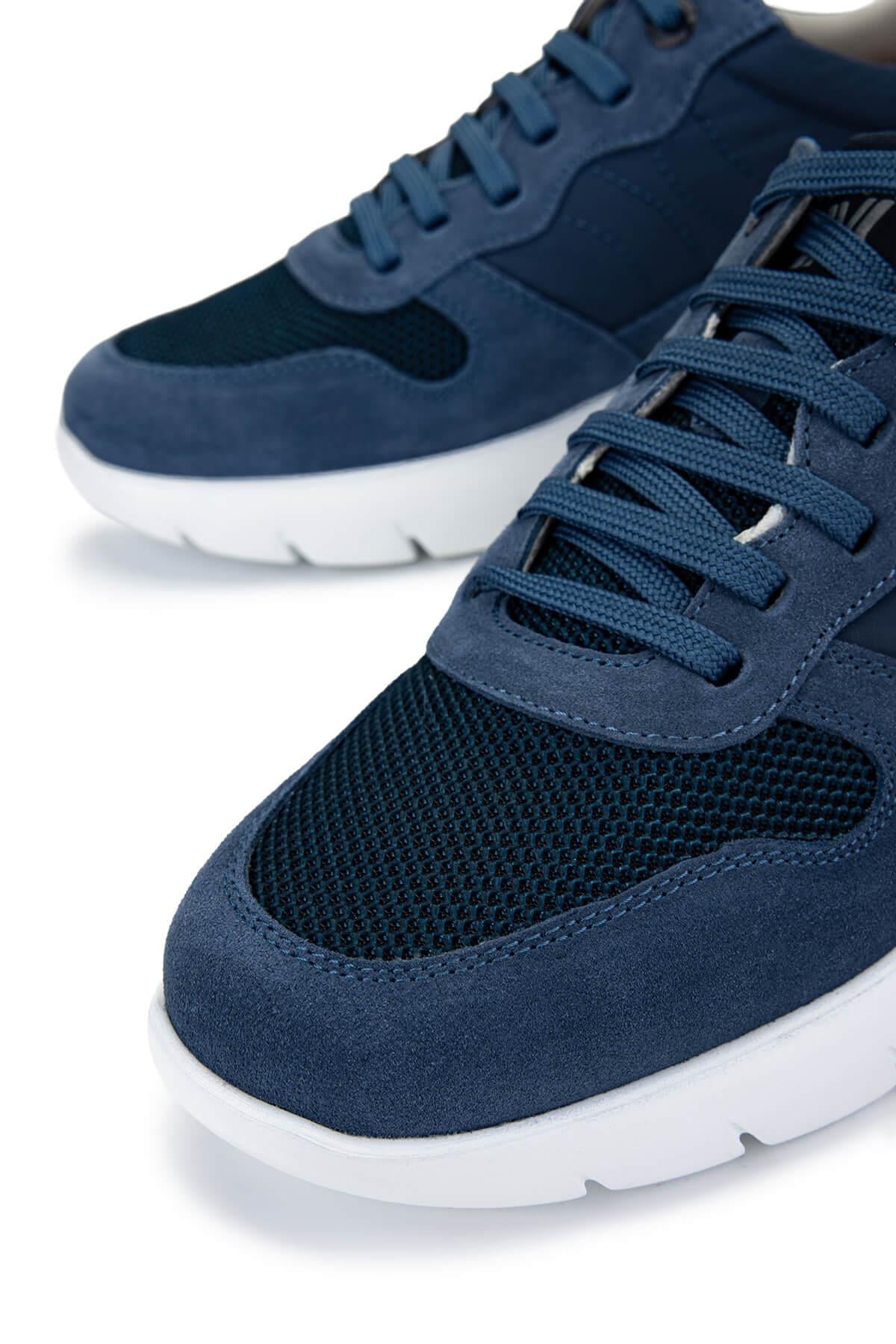 CALLAGHAN Erkek Deri & Tekstil Lacivert Sneakers & Spor Ayakkabı