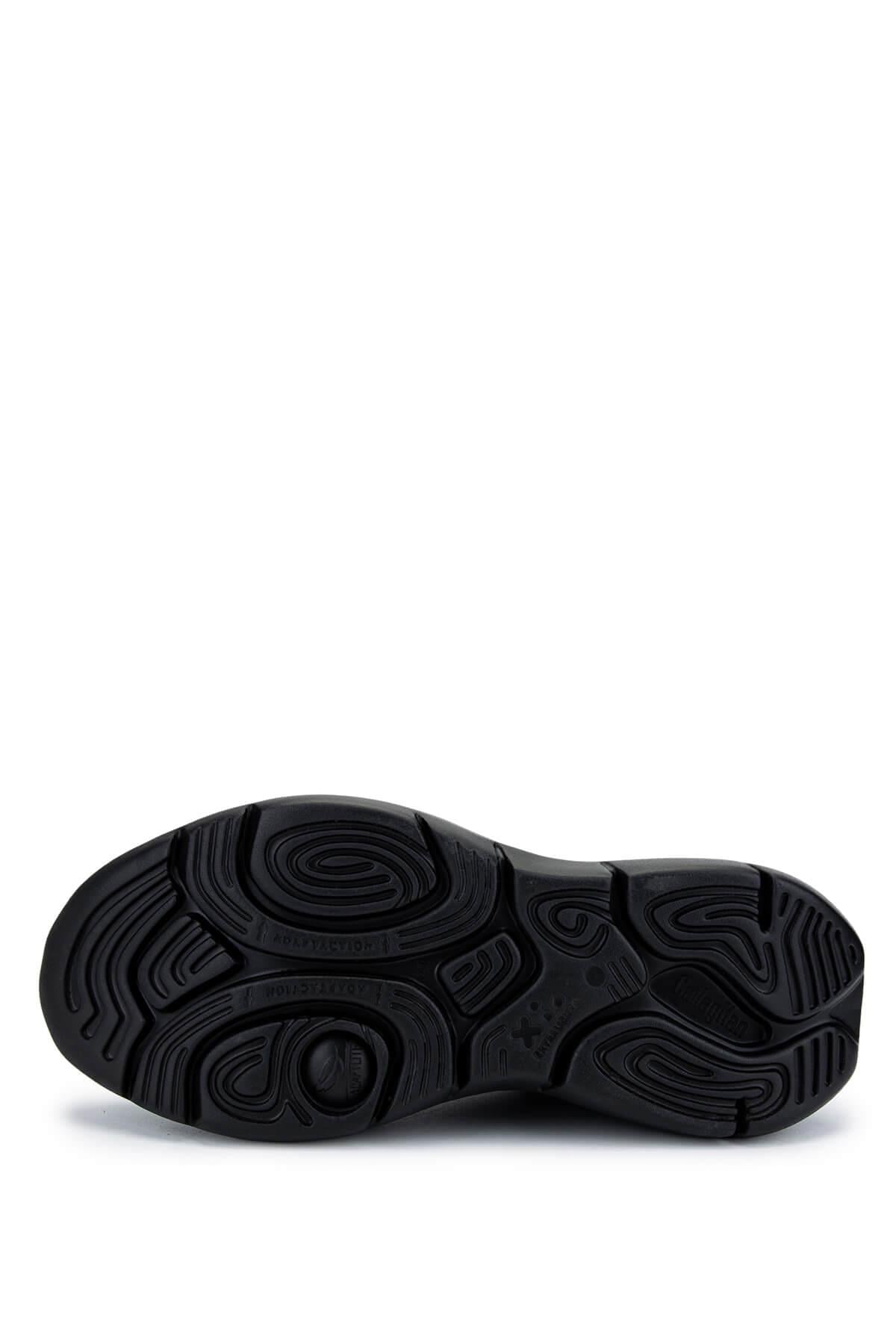 CALLAGHAN Erkek Deri & Tekstil Siyah Sneakers & Spor Ayakkabı