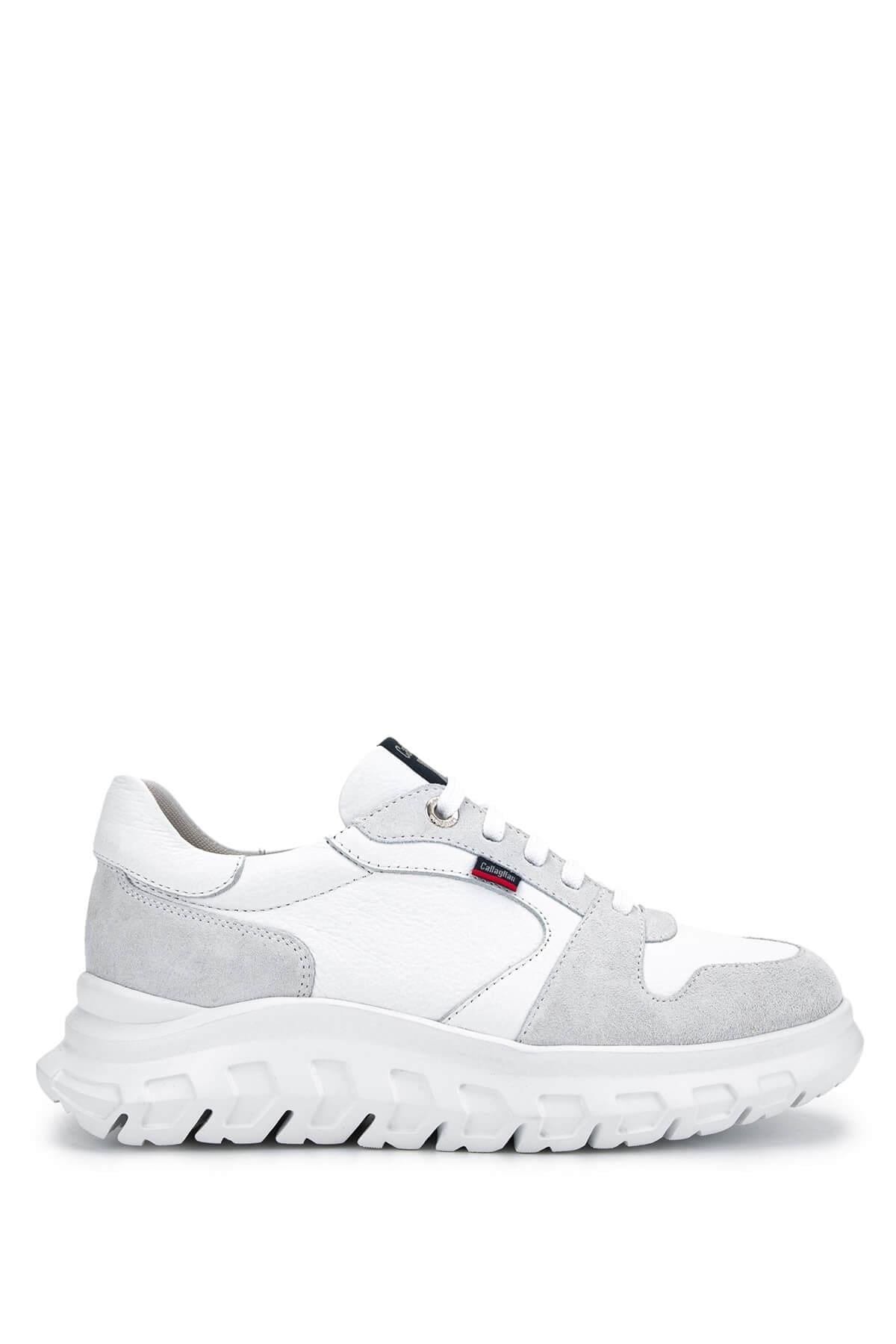 CALLAGHAN Erkek Hakiki Deri Beyaz Sneakers & Spor Ayakkabı