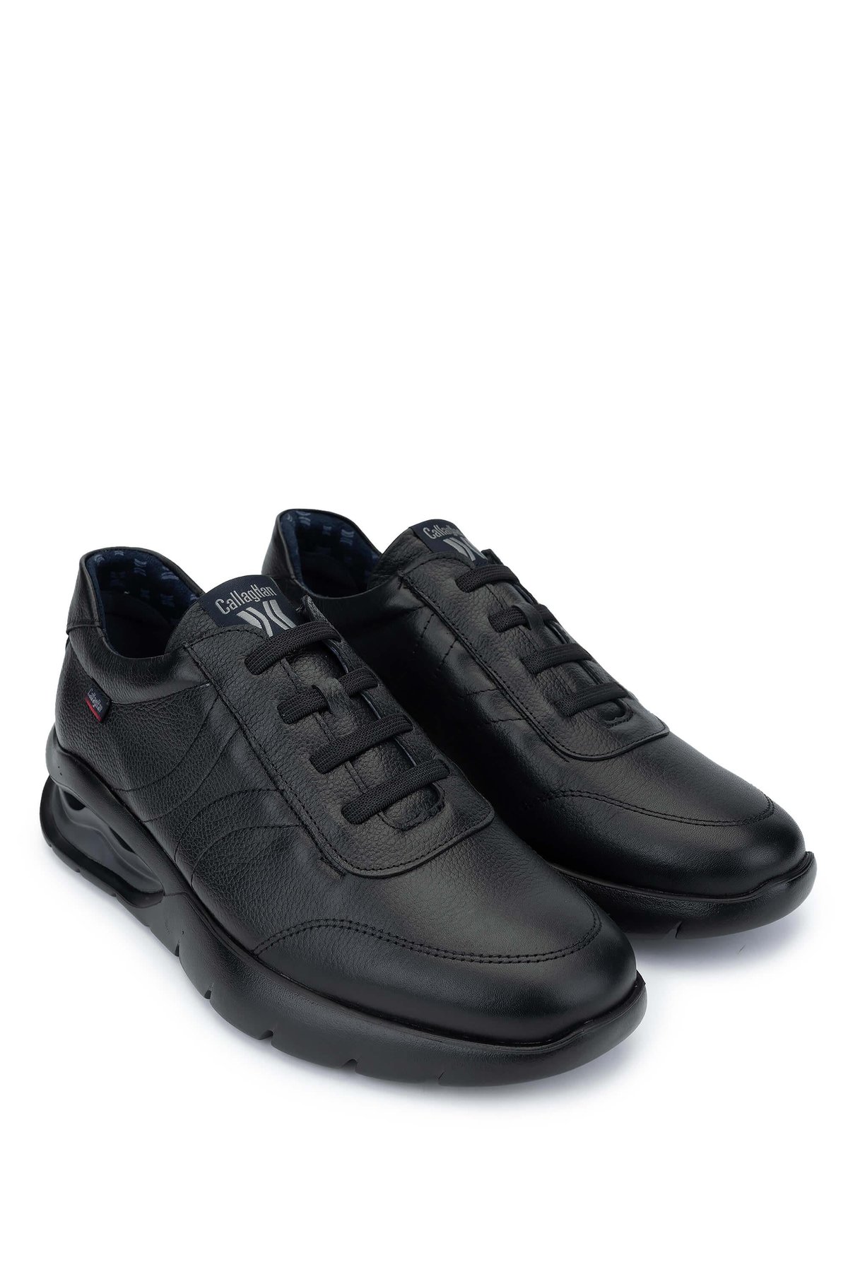 CALLAGHAN Erkek Hakiki Deri Siyah Sneakers & Spor Ayakkabı