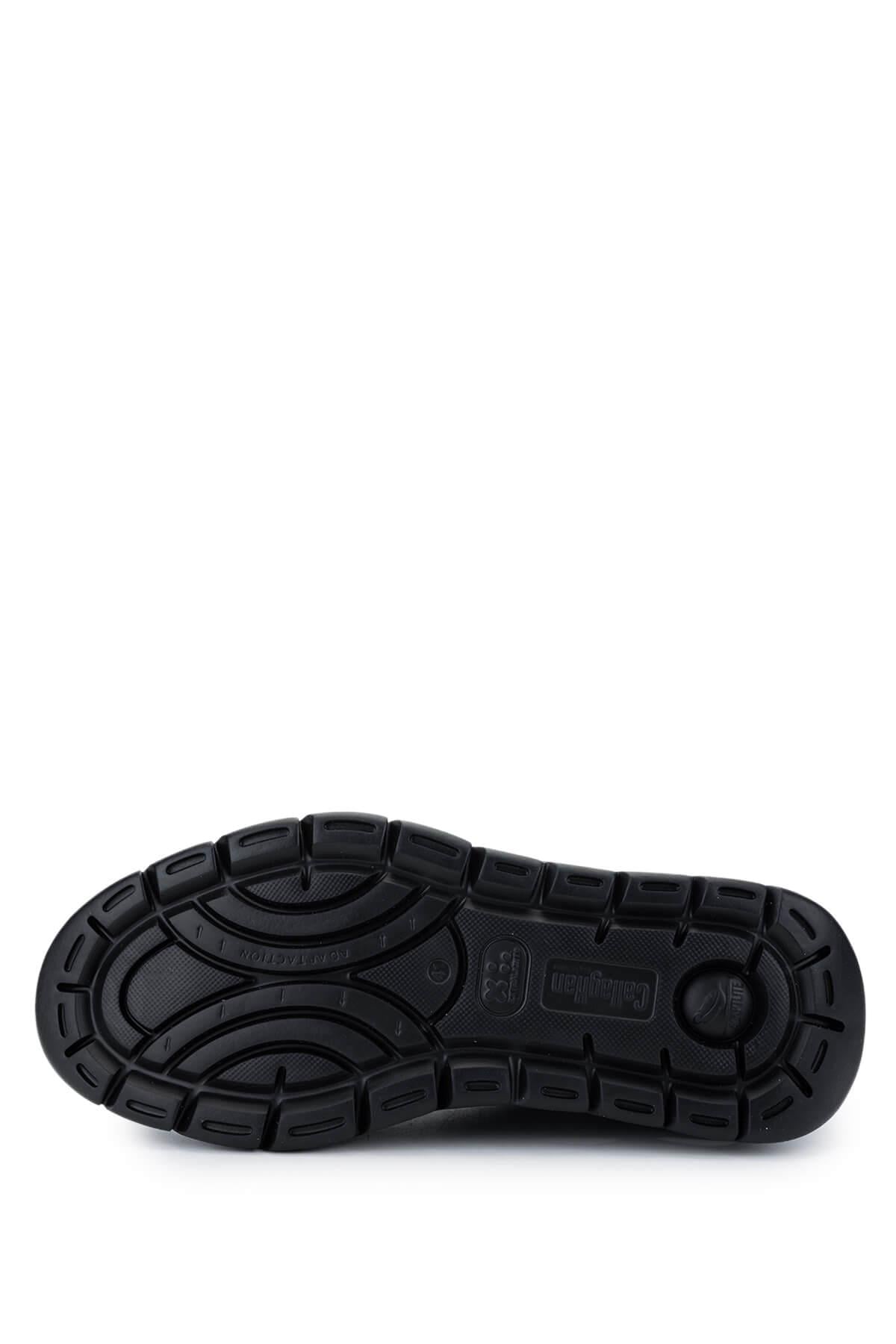 CALLAGHAN Erkek Hakiki Deri Siyah/Gri Sneakers & Spor Ayakkabı