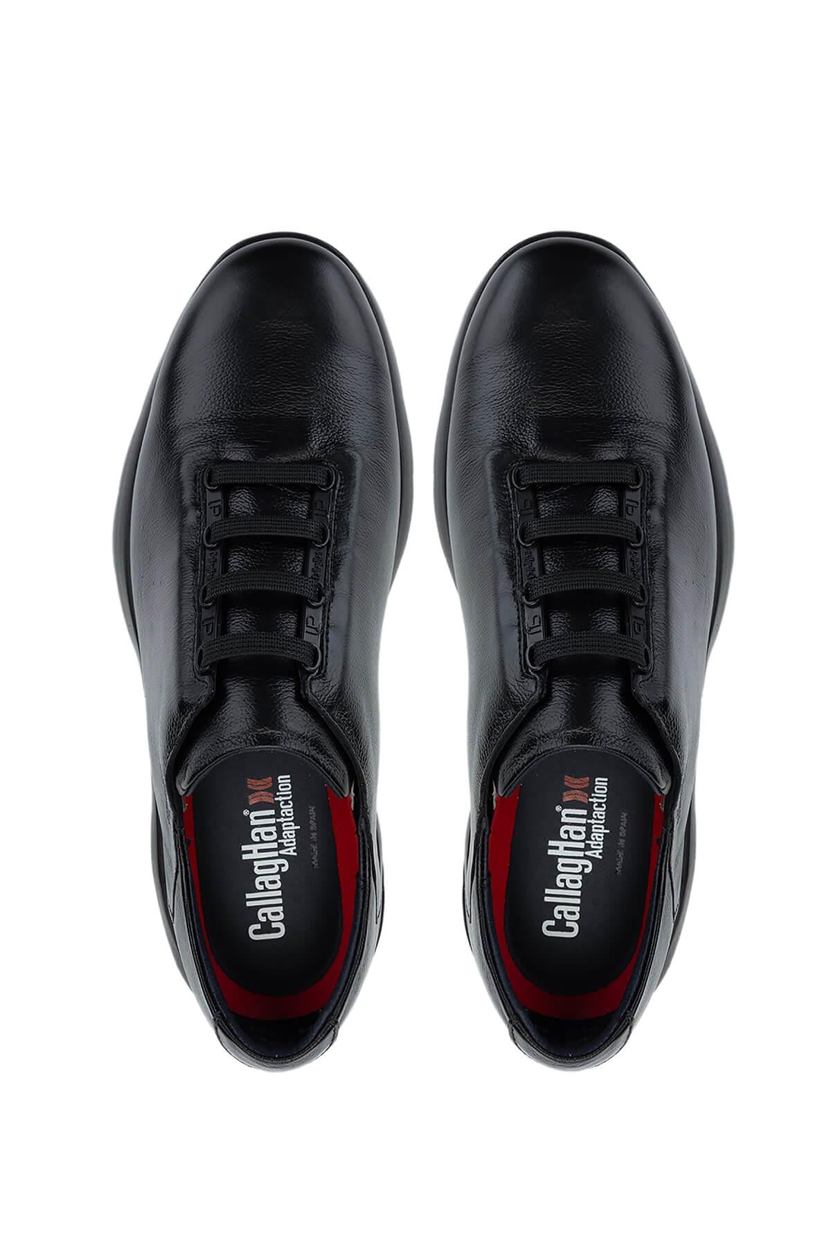 CALLAGHAN Erkek Hakiki Deri Siyah/Gri Sneakers & Spor Ayakkabı