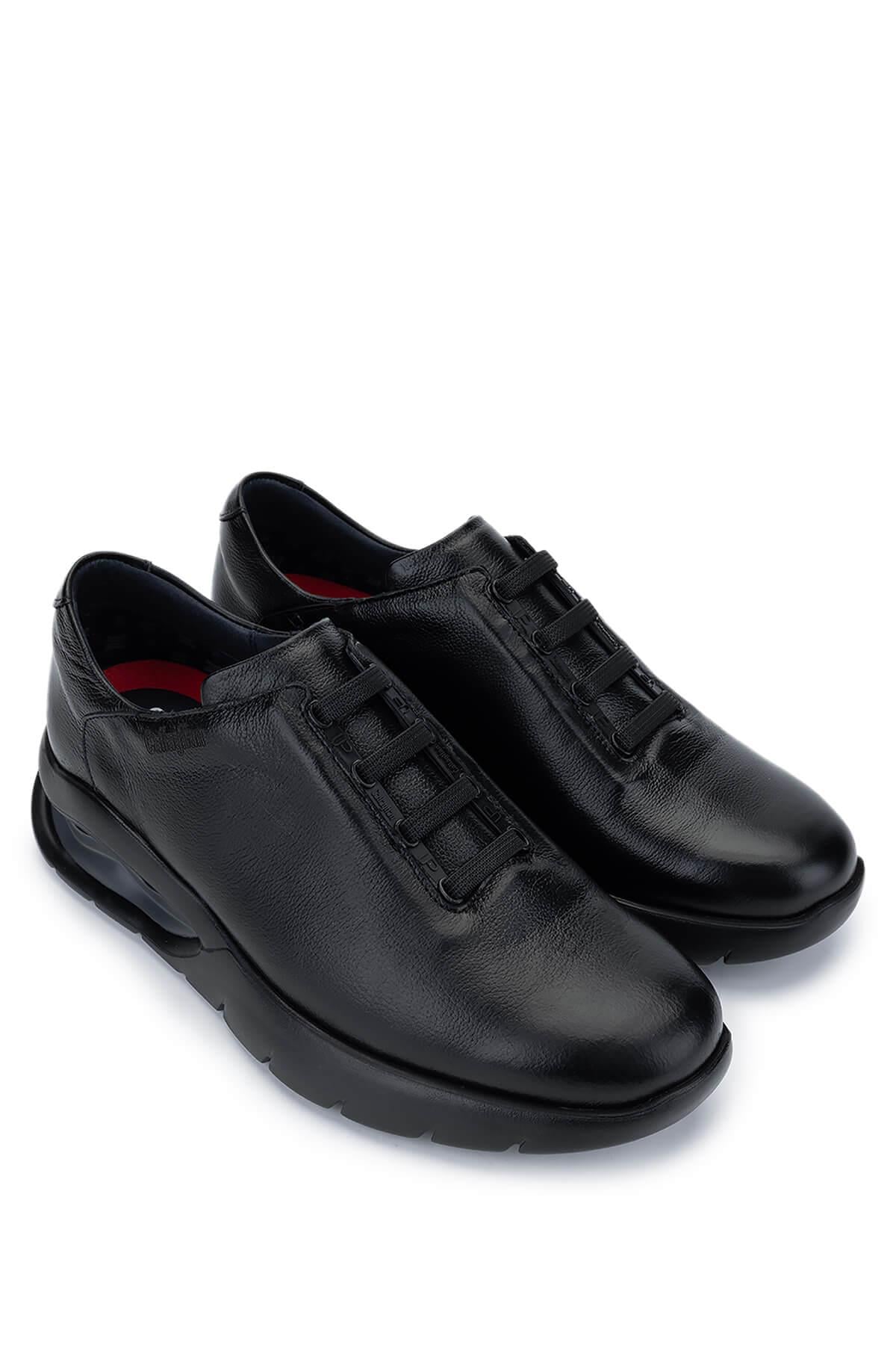 CALLAGHAN Erkek Hakiki Deri Siyah/Gri Sneakers & Spor Ayakkabı