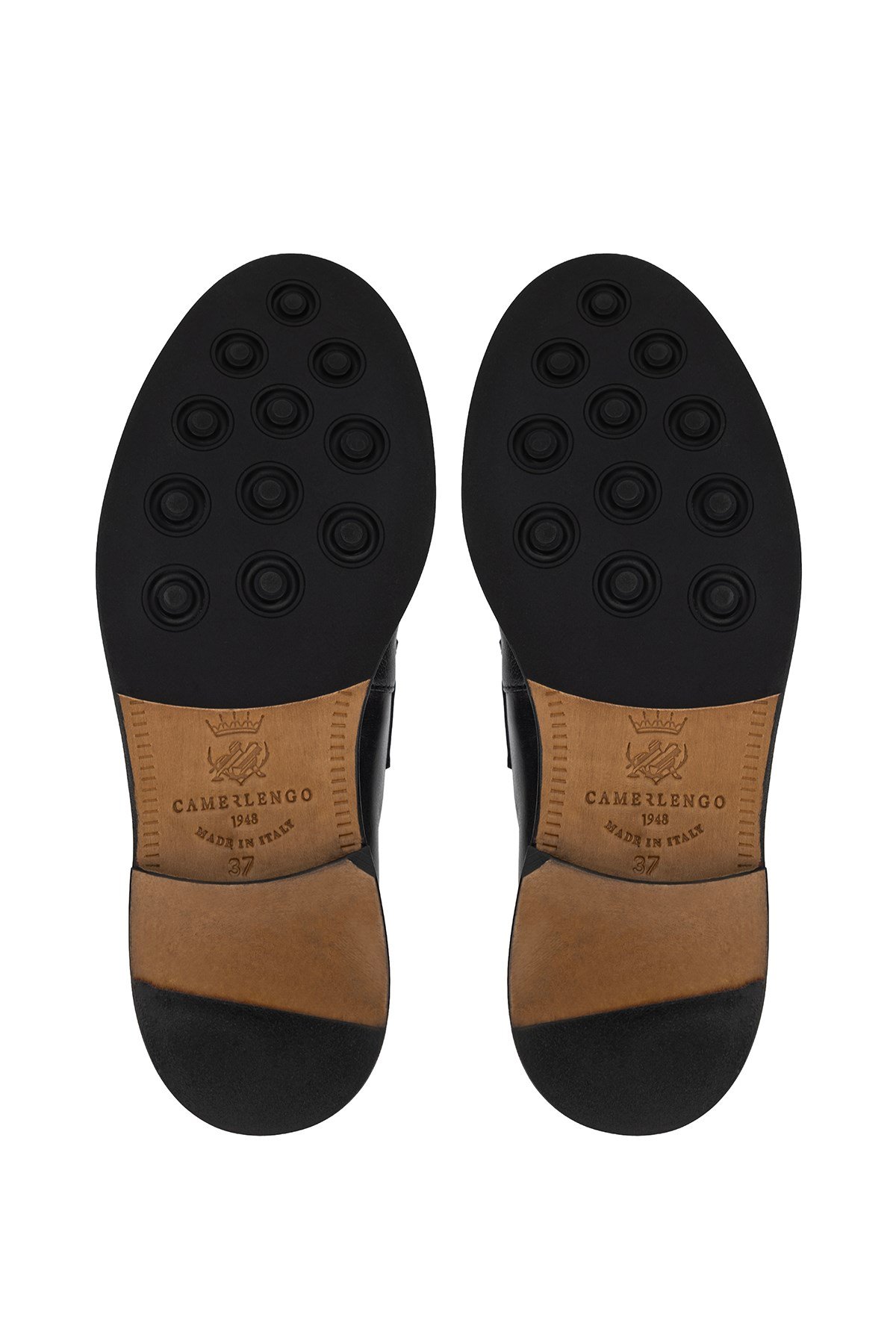 Camerlengo Kadın Hakiki Deri Siyah Loafer Ayakkabı