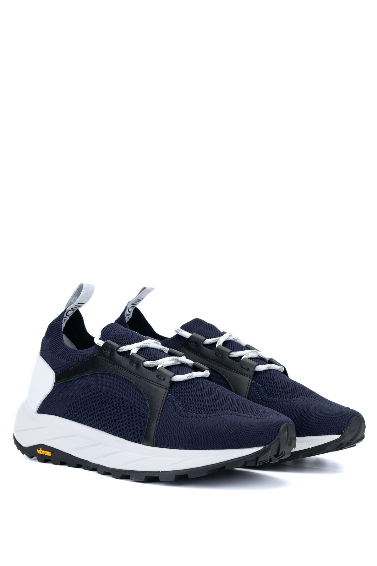 DINO BIGIONI Erkek Tekstil Deri Mavi Sneakers & Spor Ayakkabı