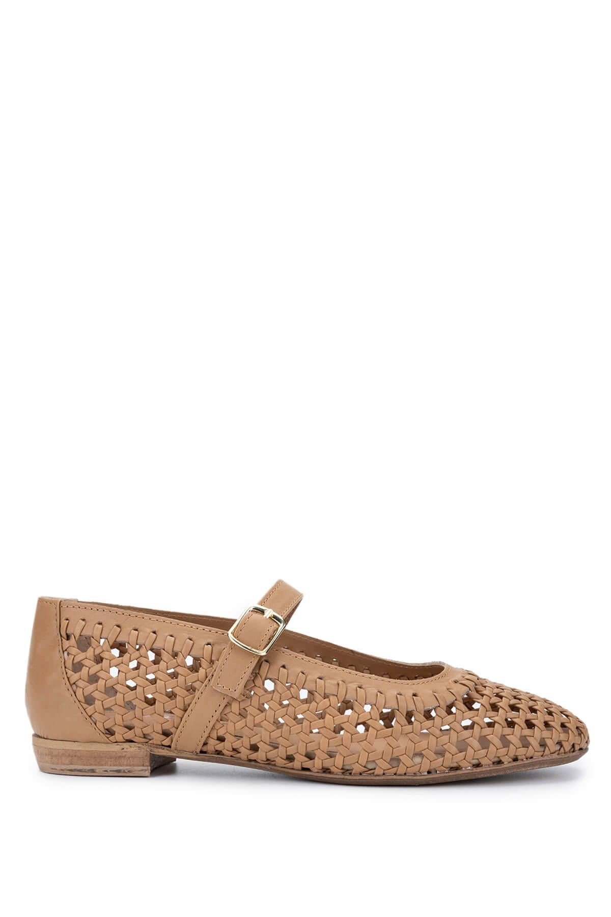 DONNA CAROLINA Kadın Hakiki Deri Vizon Babet Ayakkabı