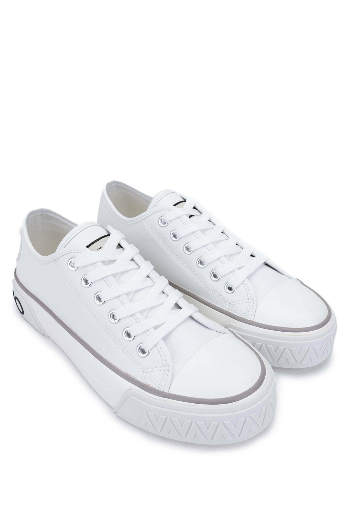 Mario Valentino Kadın Hakiki Deri Beyaz Sneakers & Spor Ayakkabı