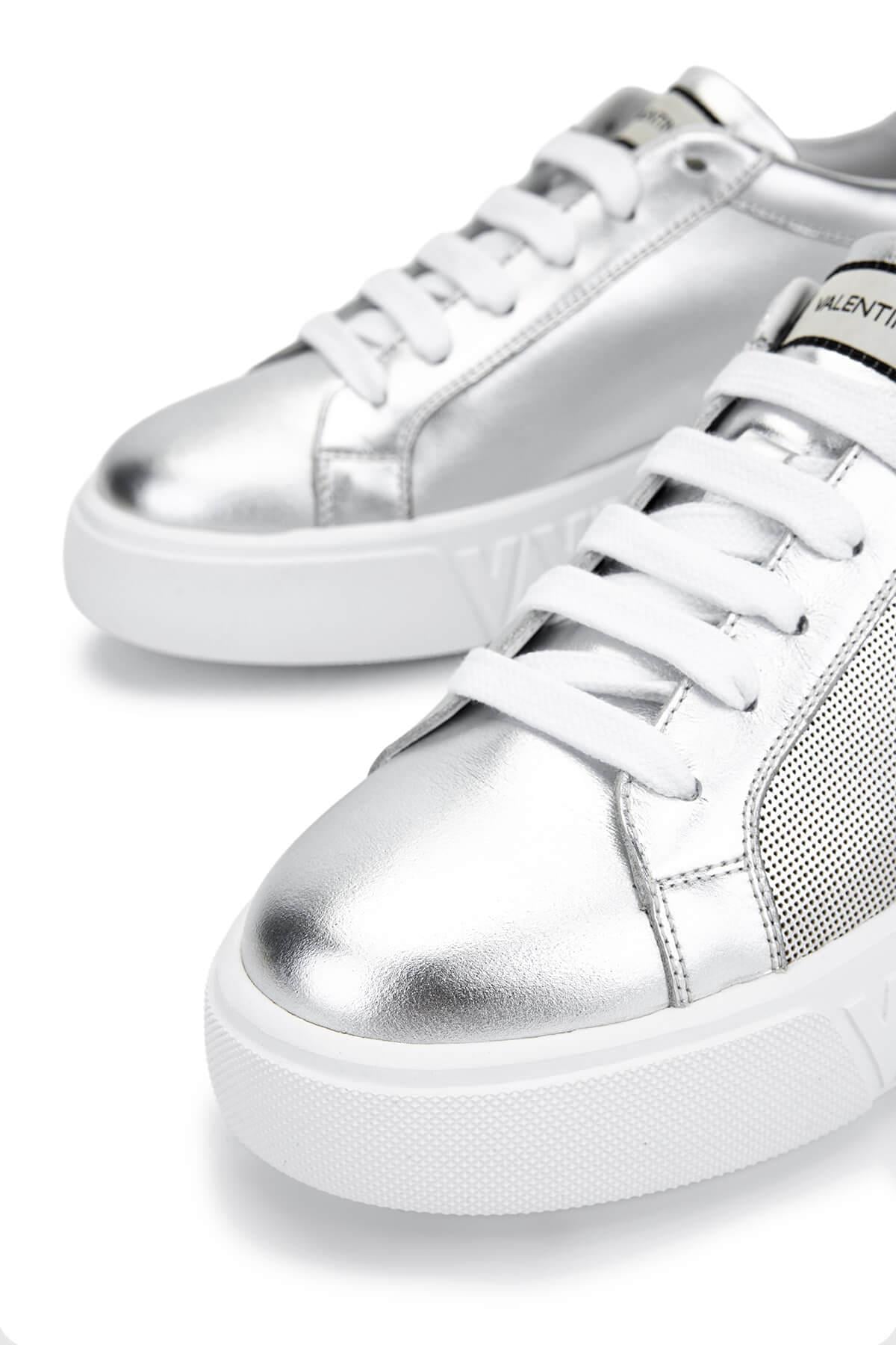 Mario Valentino Kadın Hakiki Deri Metalik Sneakers & Spor Ayakkabı