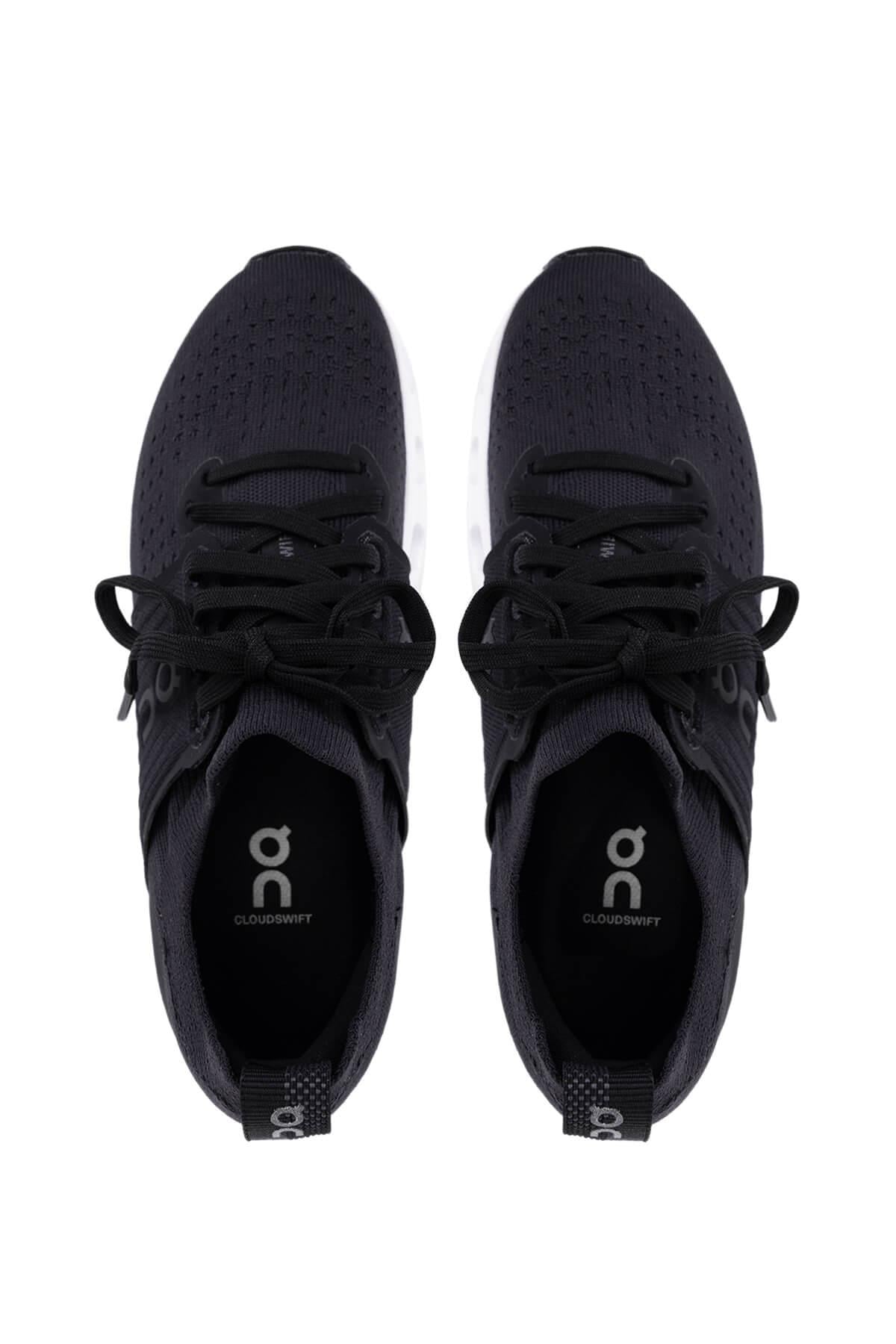 On Kadın Tekstil Siyah/Beyaz Sneakers & Spor Ayakkabı