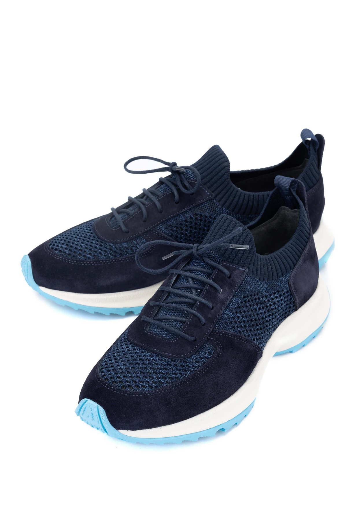 Tamer Tanca Erkek Deri & Tekstil Lacivert Sneakers & Spor Ayakkabı