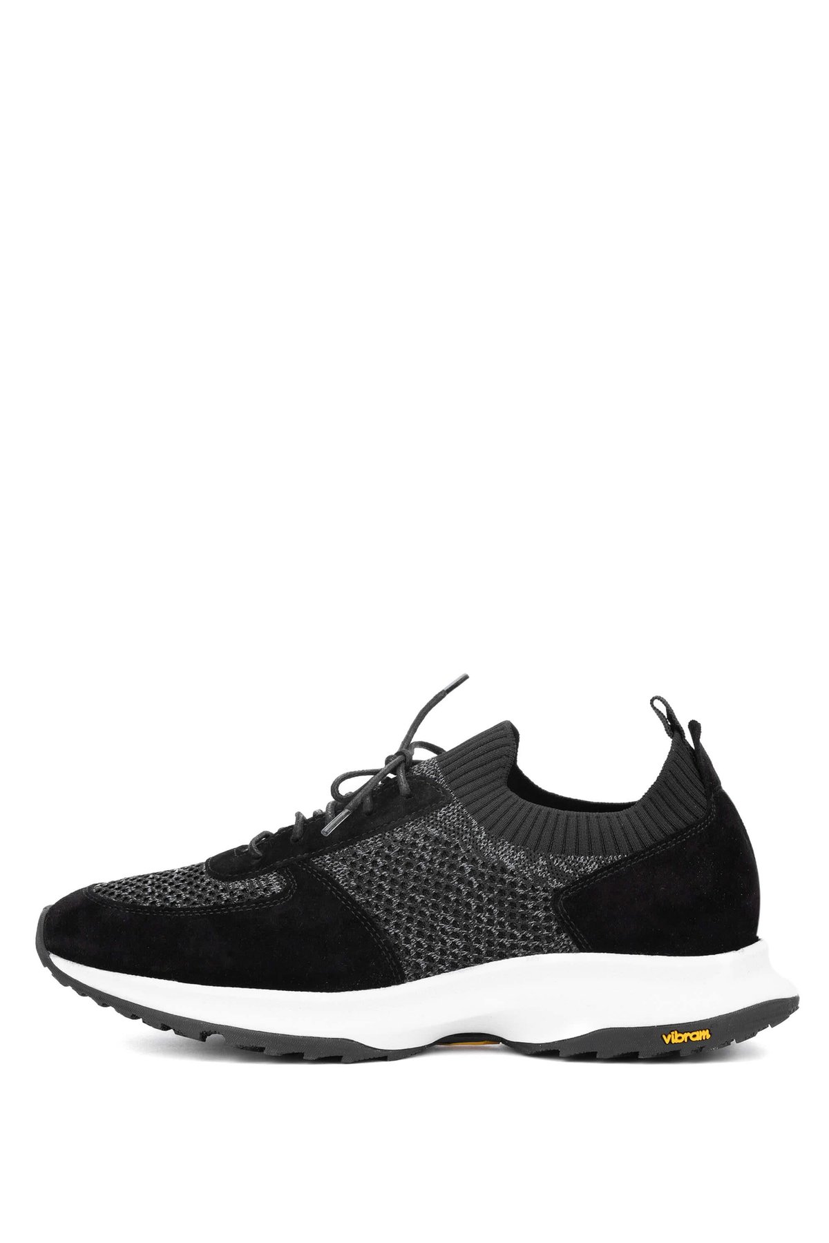 Tamer Tanca Erkek Deri & Tekstil Siyah Sneakers & Spor Ayakkabı
