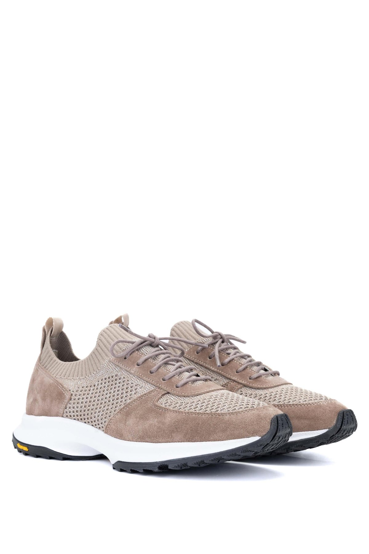 Tamer Tanca Erkek Deri & Tekstil Vizon Sneakers & Spor Ayakkabı