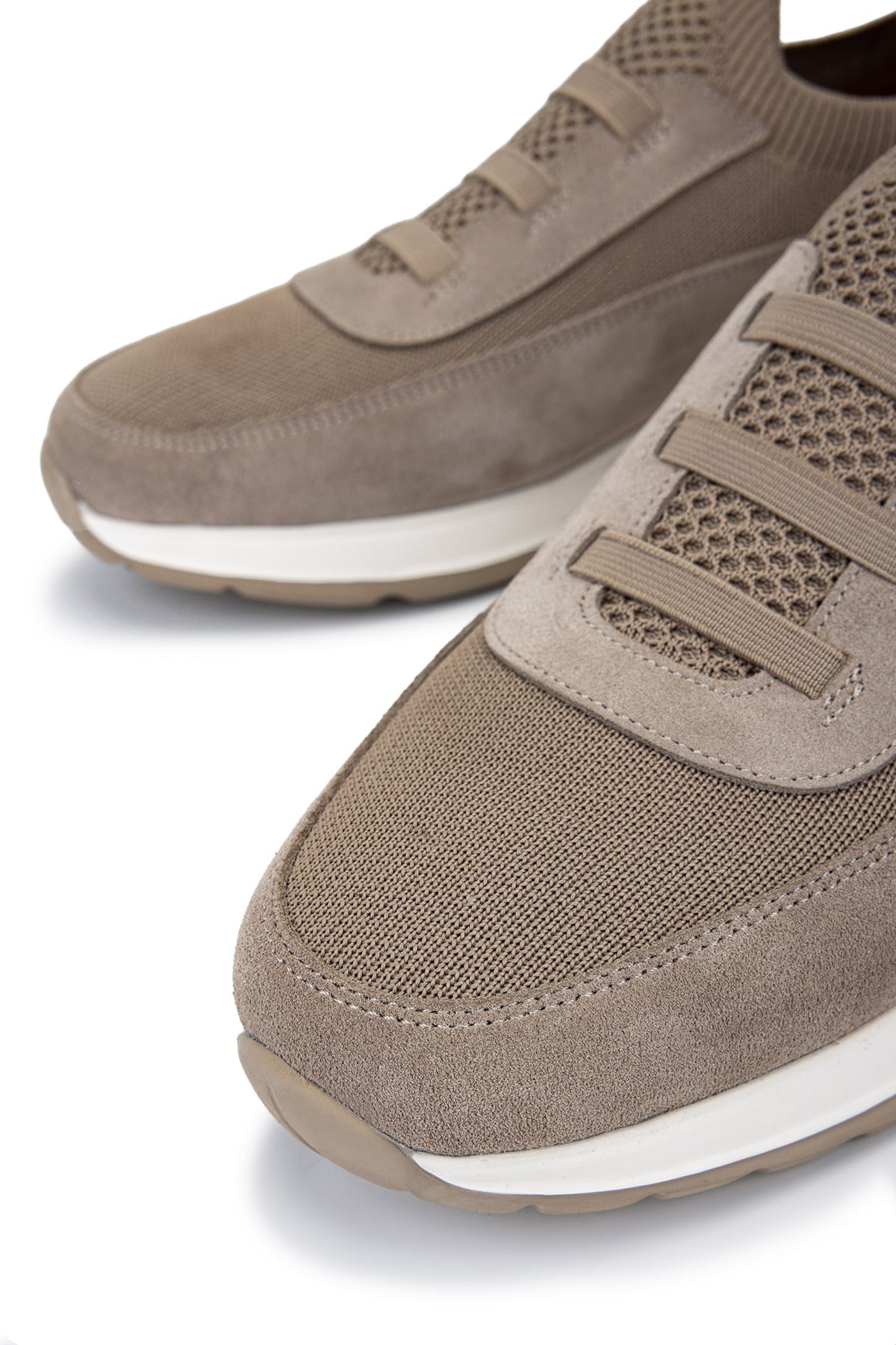 Tamer Tanca Erkek Deri/Tekstil Taupe Sneakers & Spor Ayakkabı