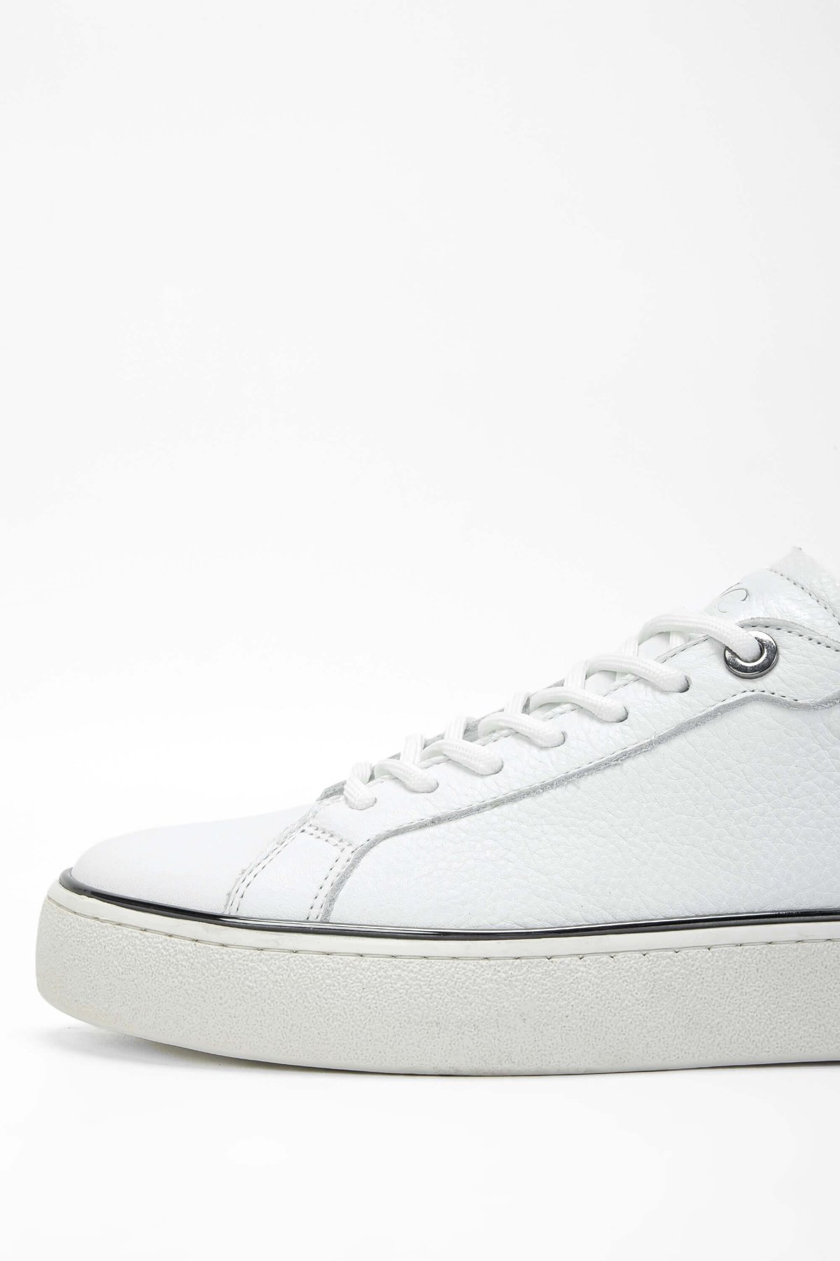 Tamer Tanca Erkek Hakiki Deri Beyaz Sneakers & Spor Ayakkabı