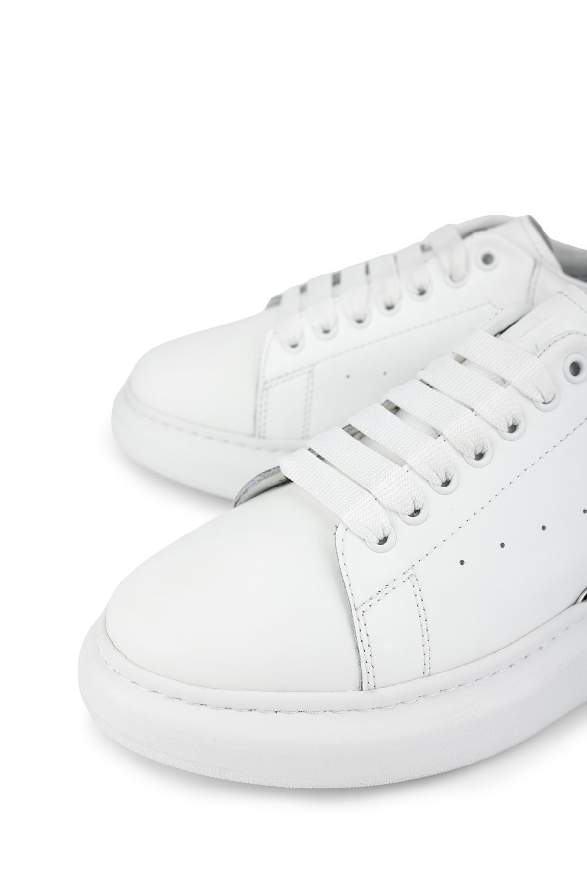 Tamer Tanca Erkek Hakiki Deri Beyaz Sneakers & Spor Ayakkabı