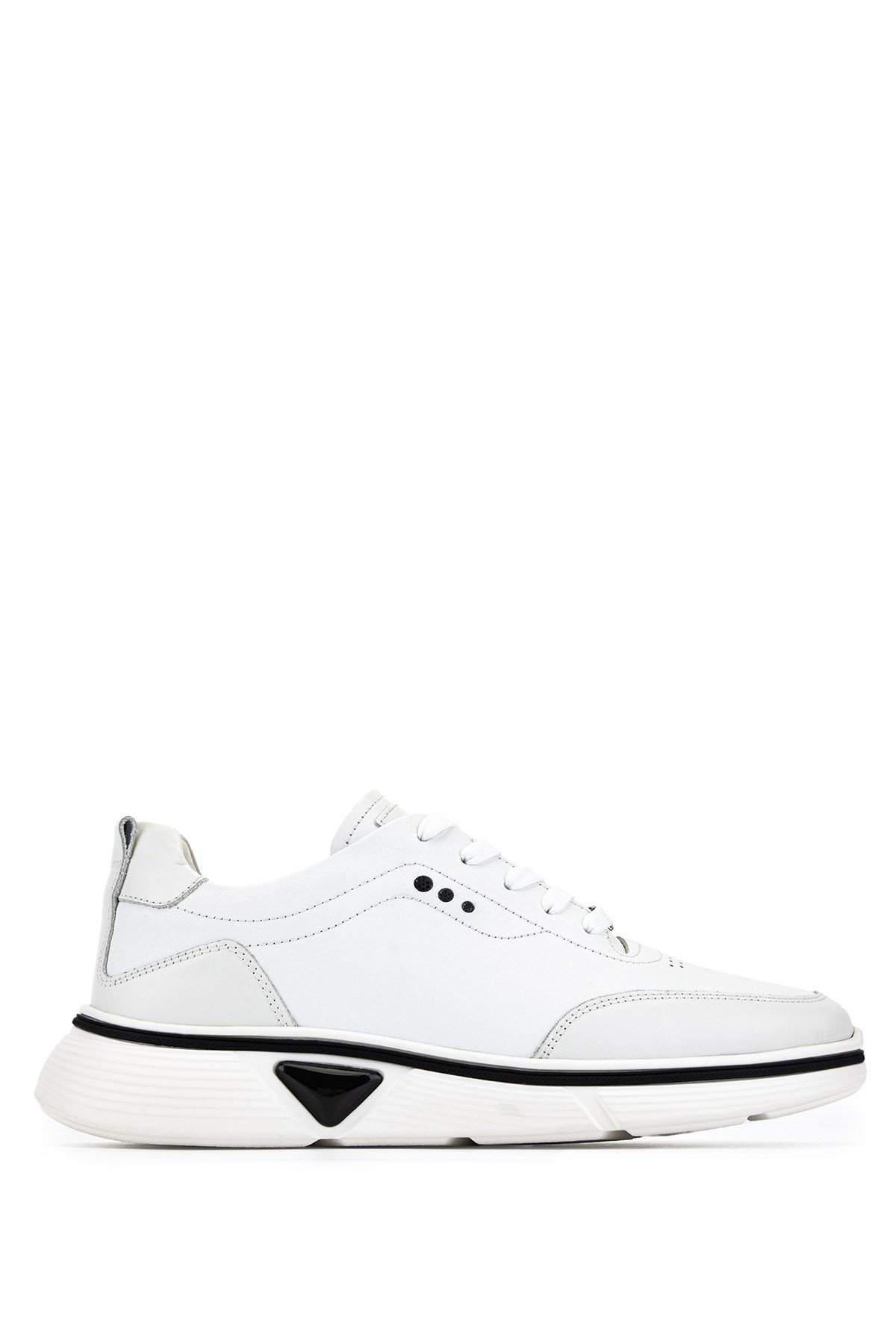 Tamer Tanca Erkek Hakiki Deri Beyaz Sneakers & Spor Ayakkabı