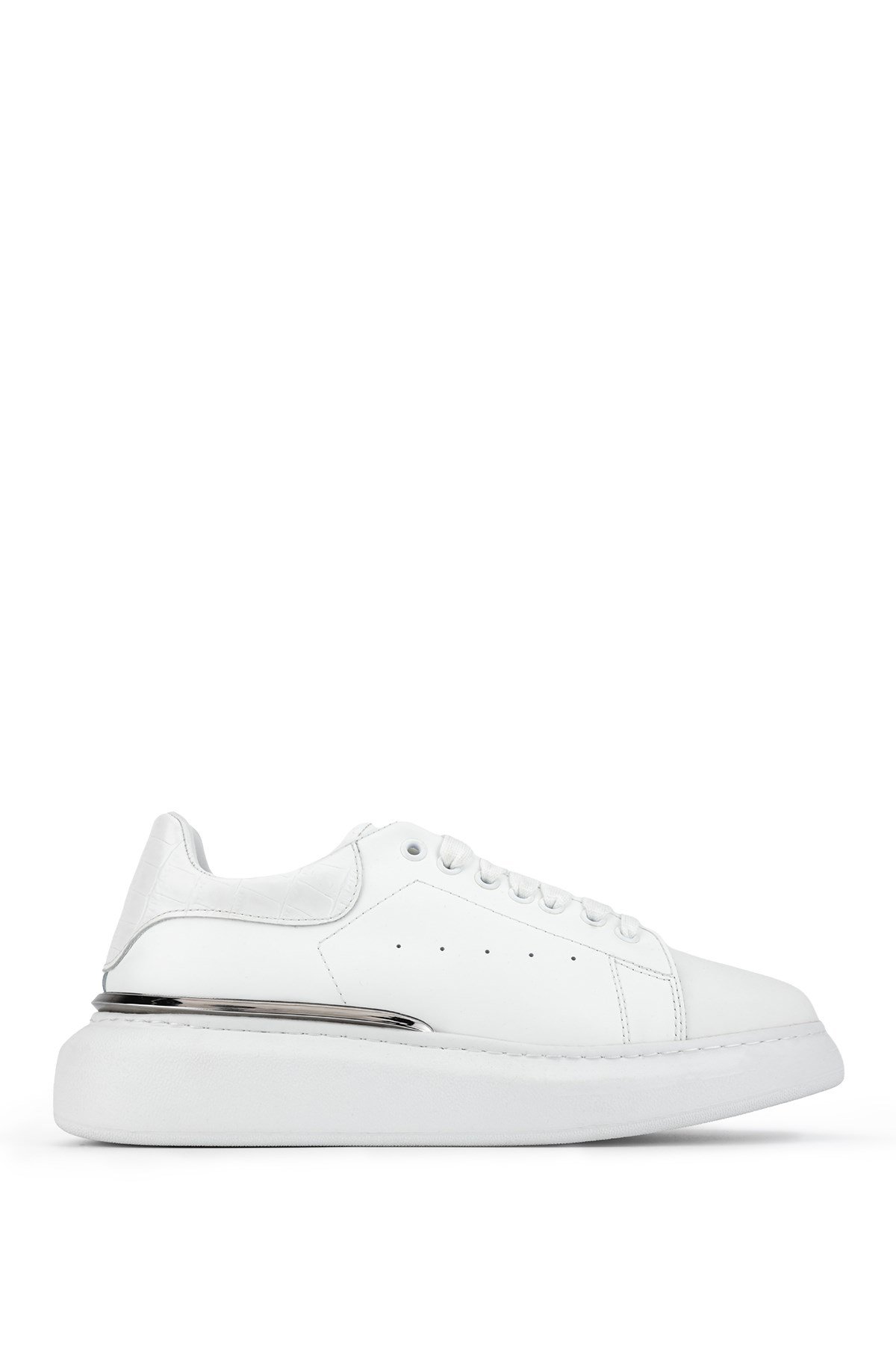 Tamer Tanca Erkek Hakiki Deri Beyaz Sneakers & Spor Ayakkabı