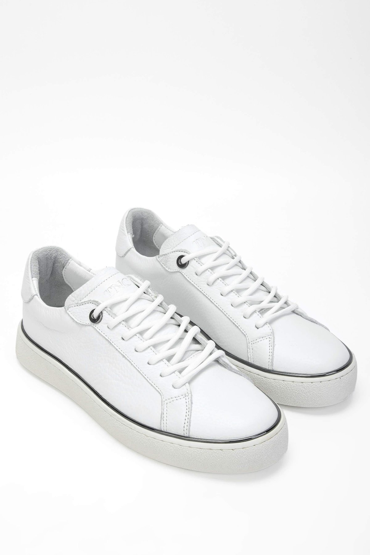 Tamer Tanca Erkek Hakiki Deri Beyaz Sneakers & Spor Ayakkabı