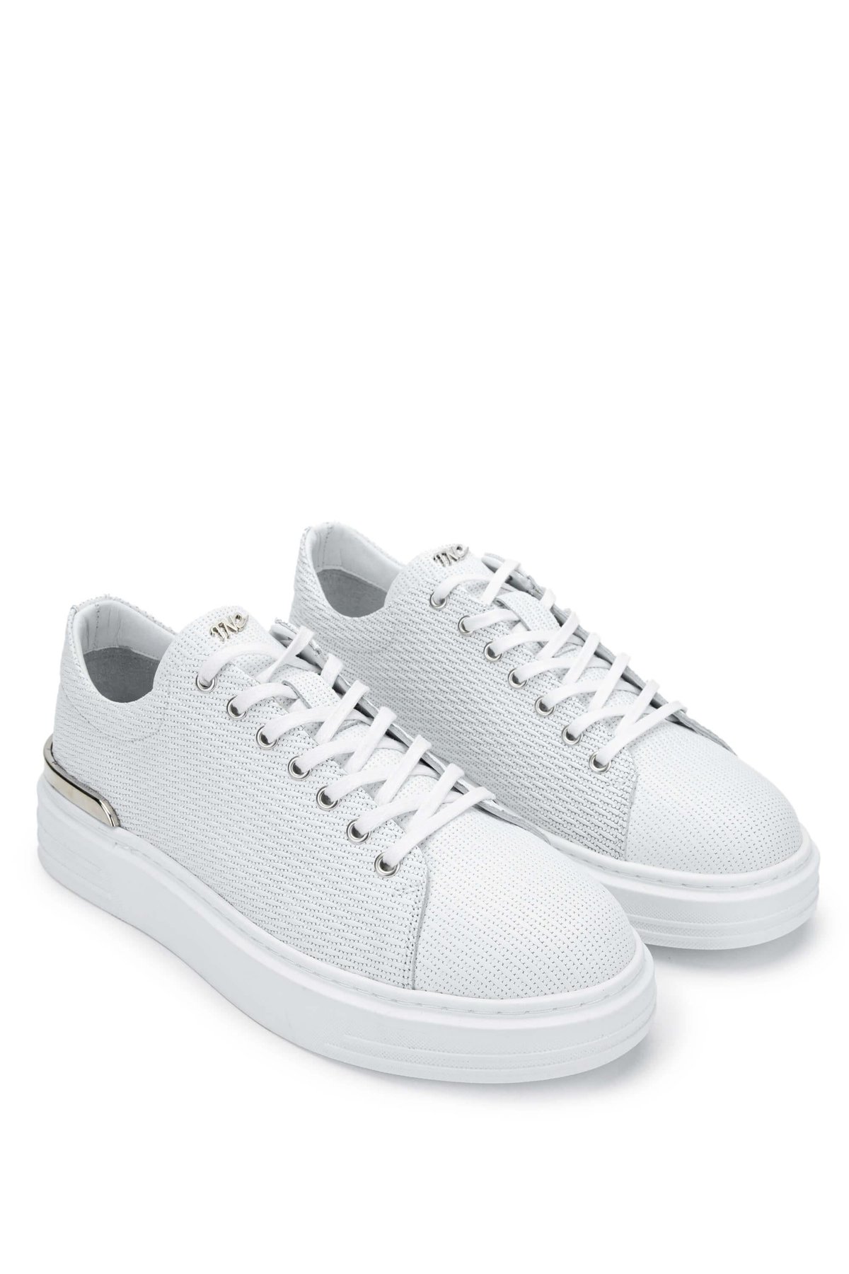 Tamer Tanca Erkek Hakiki Deri Beyaz Sneakers & Spor Ayakkabı
