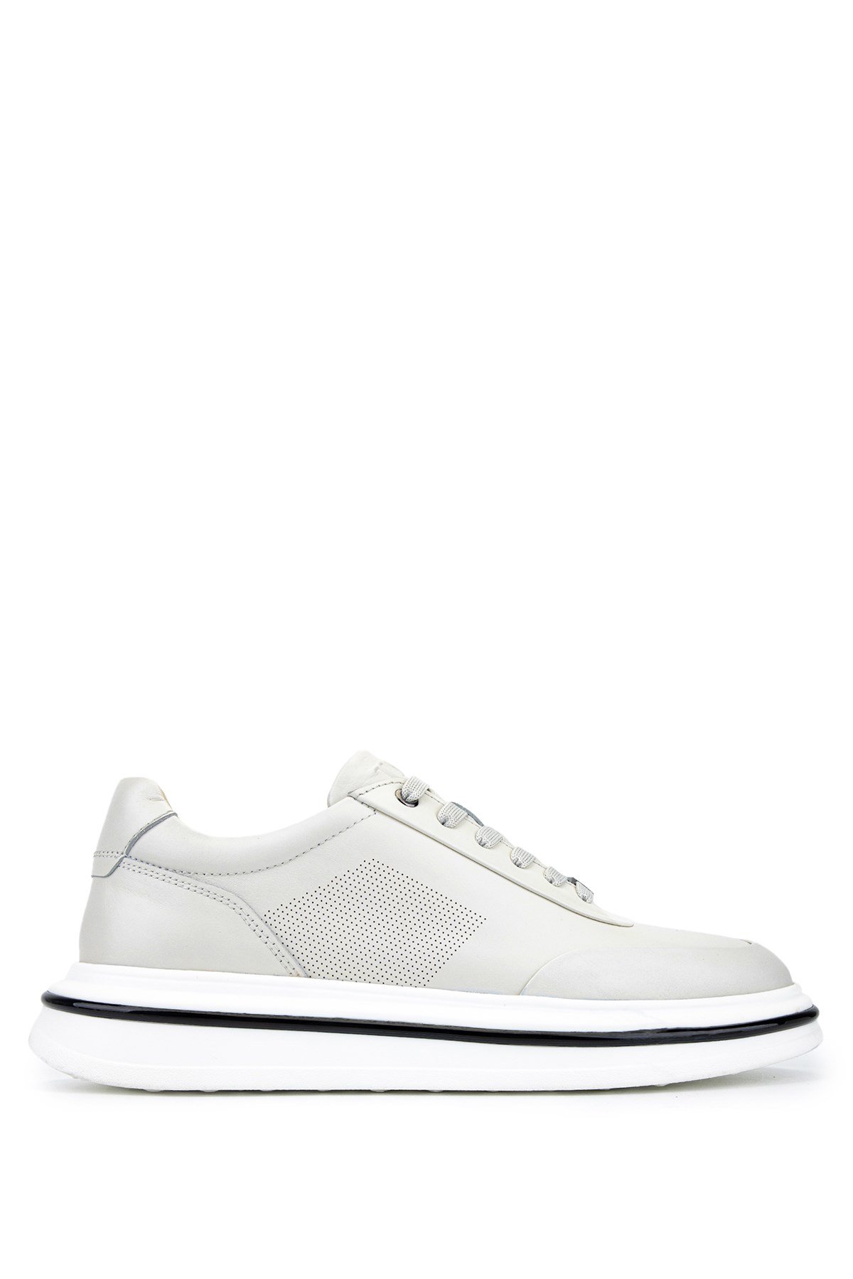 Tamer Tanca Erkek Hakiki Deri Beyaz Sneakers & Spor Ayakkabı