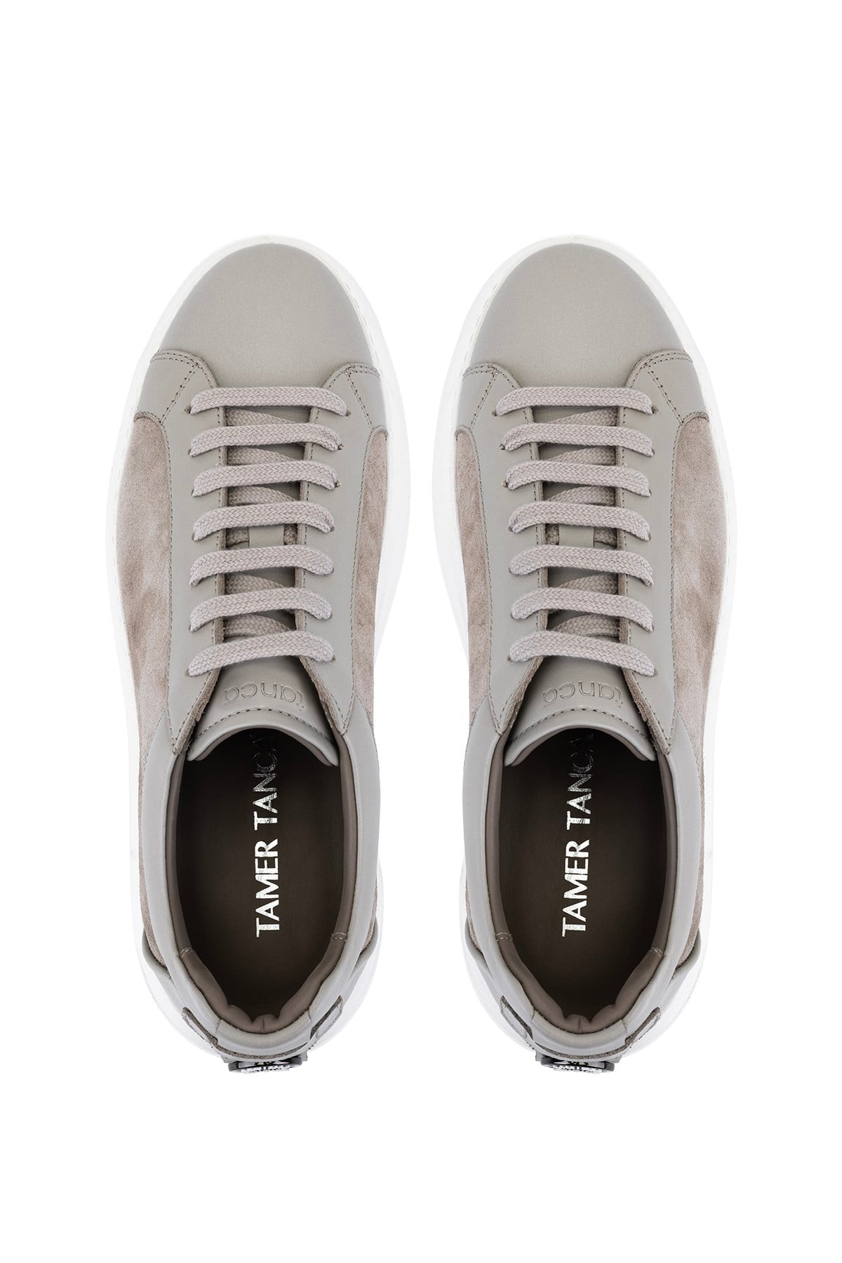 Tamer Tanca Erkek Hakiki Deri Fildişi Sneakers & Spor Ayakkabı