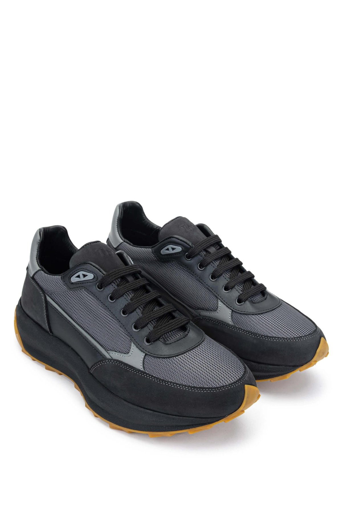 Tamer Tanca Erkek Hakiki Deri Gri Sneakers & Spor Ayakkabı
