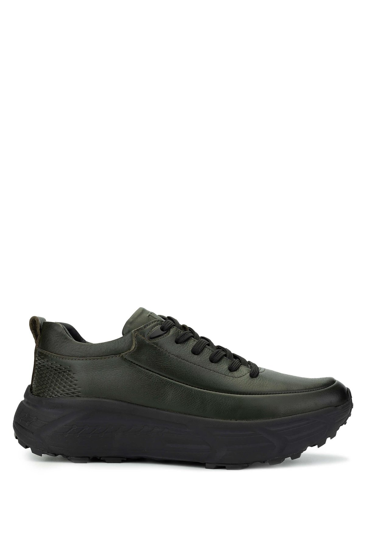 Tamer Tanca Erkek Hakiki Deri Haki Analin Sneakers & Spor Ayakkabı