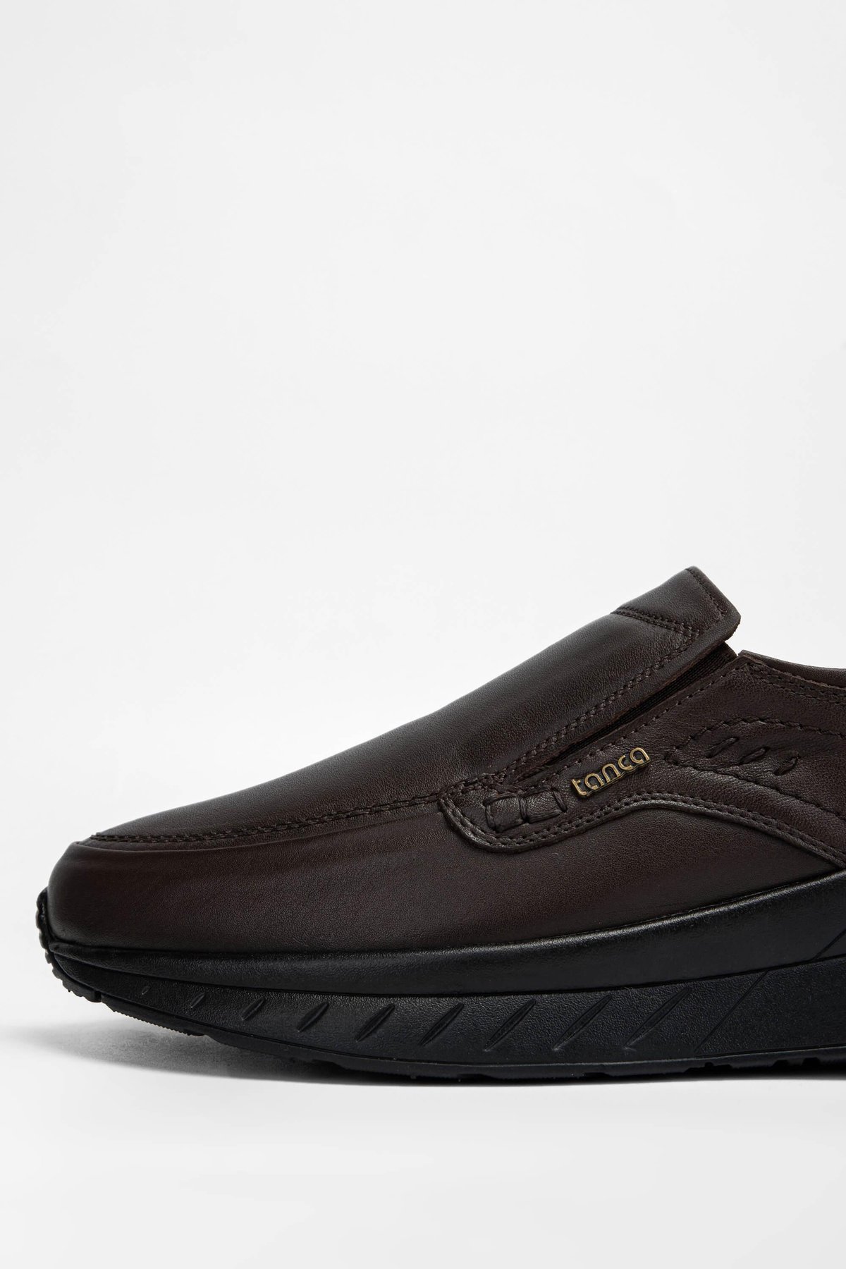 Tamer Tanca Erkek Hakiki Deri Kahverengi Casual Ayakkabı