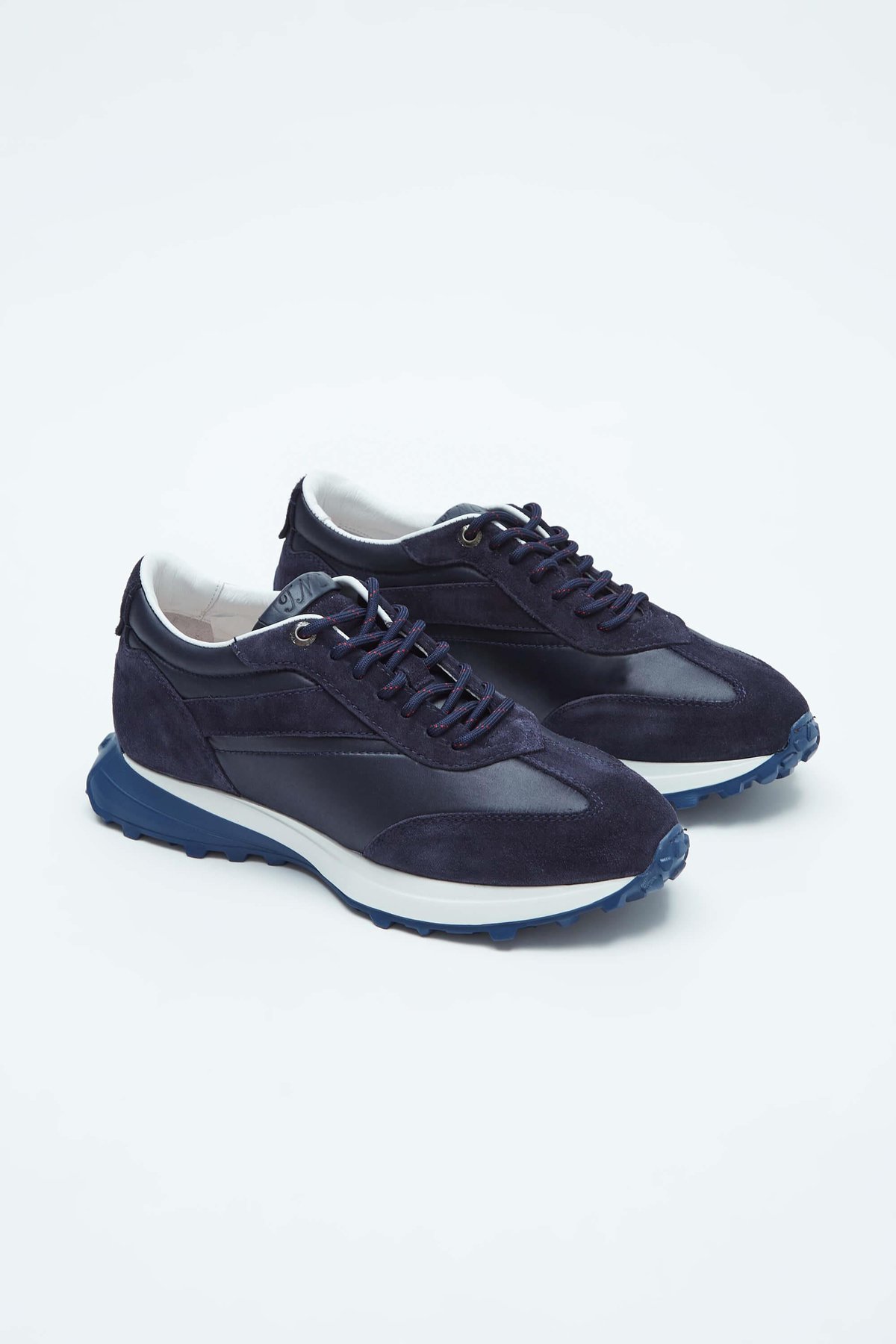 Tamer Tanca Erkek Hakiki Deri Lacivert Sneakers & Spor Ayakkabı