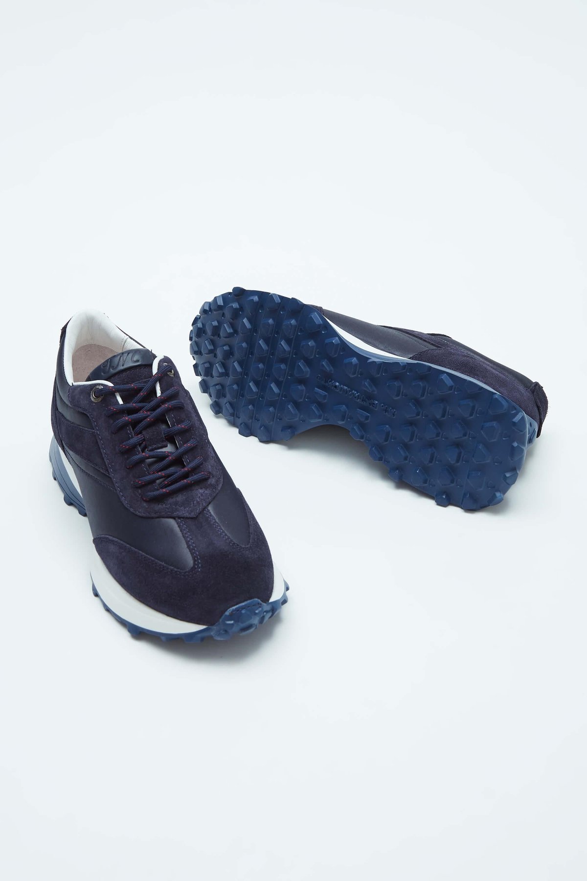 Tamer Tanca Erkek Hakiki Deri Lacivert Sneakers & Spor Ayakkabı