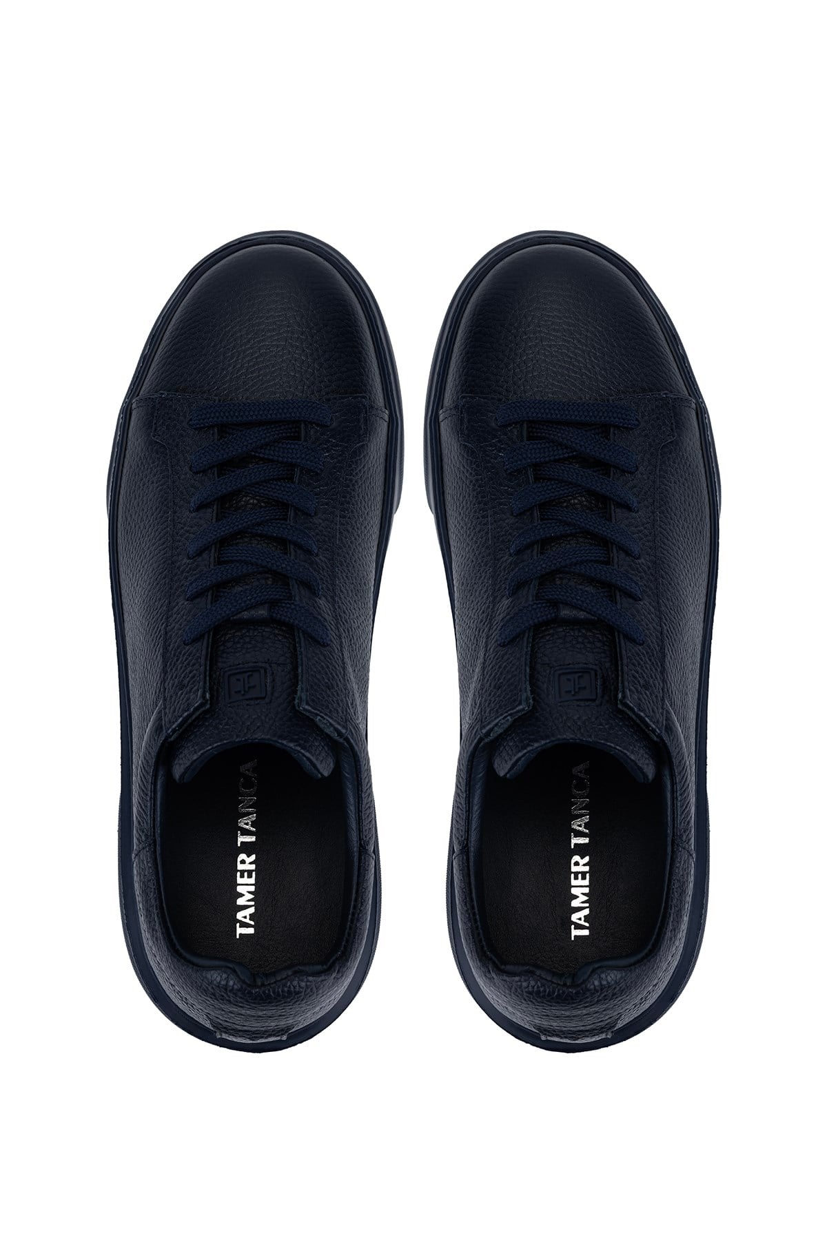 Tamer Tanca Erkek Hakiki Deri Lacivert Taban Sneakers & Spor Ayakkabı
