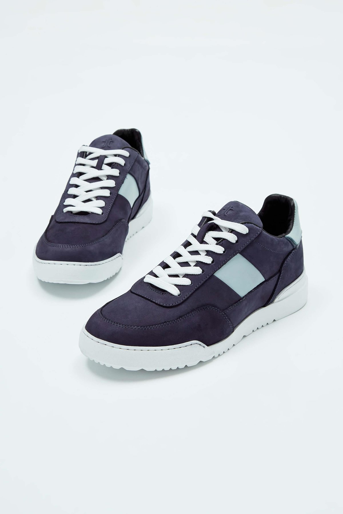 Tamer Tanca Erkek Hakiki Deri Lacivert Sneakers & Spor Ayakkabı