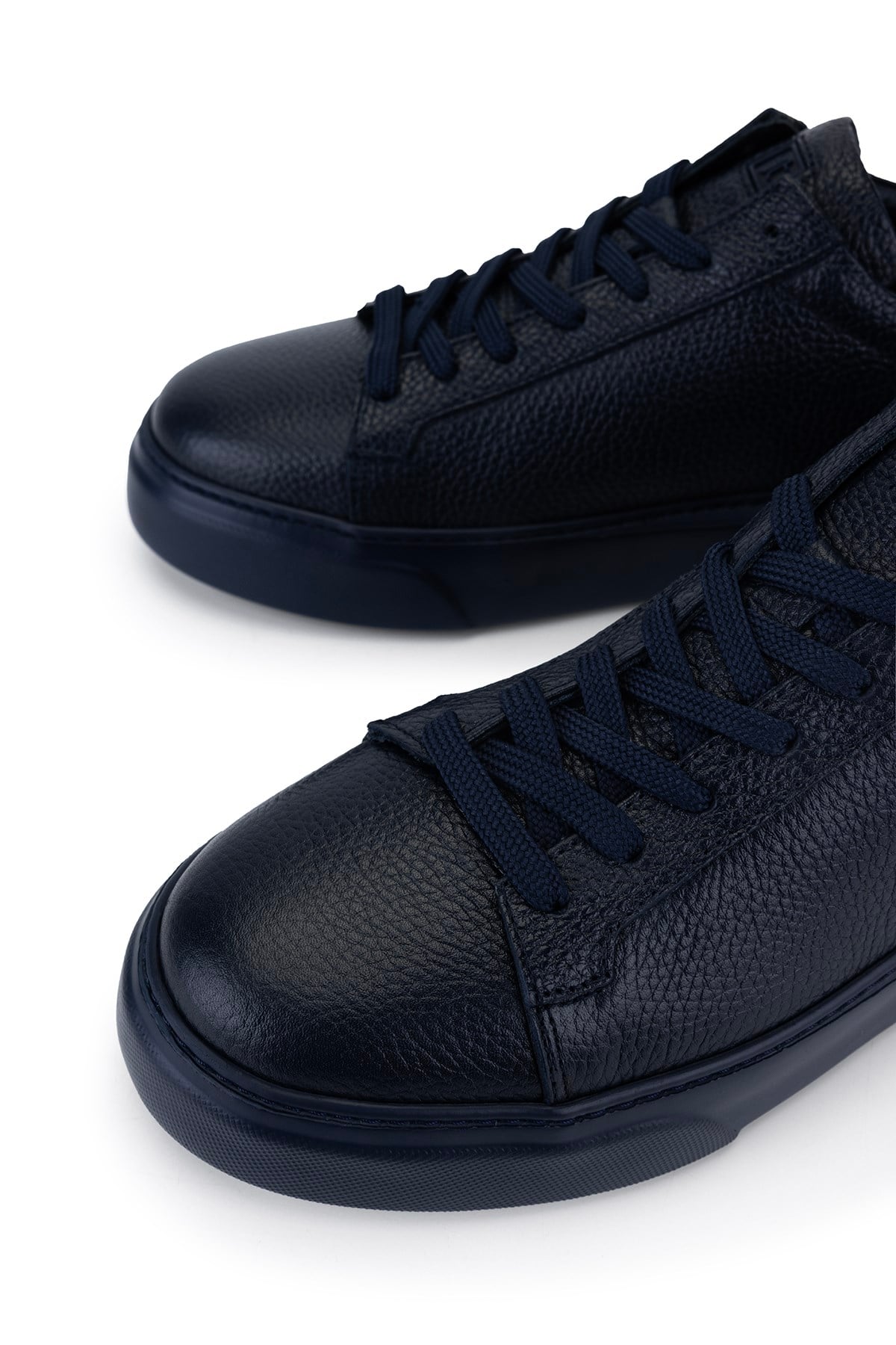 Tamer Tanca Erkek Hakiki Deri Lacivert Taban Sneakers & Spor Ayakkabı