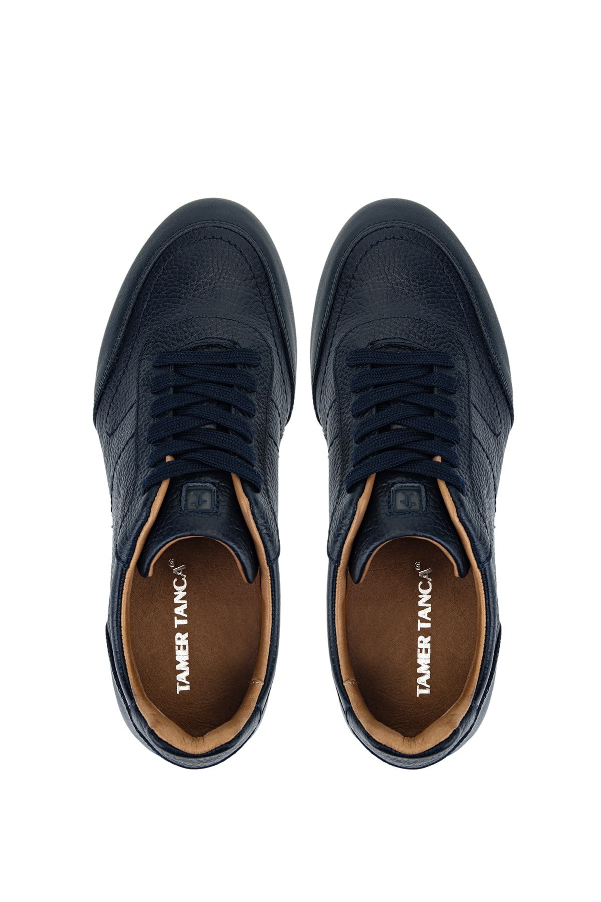 Tamer Tanca Erkek Hakiki Deri Lacivert Sneakers & Spor Ayakkabı