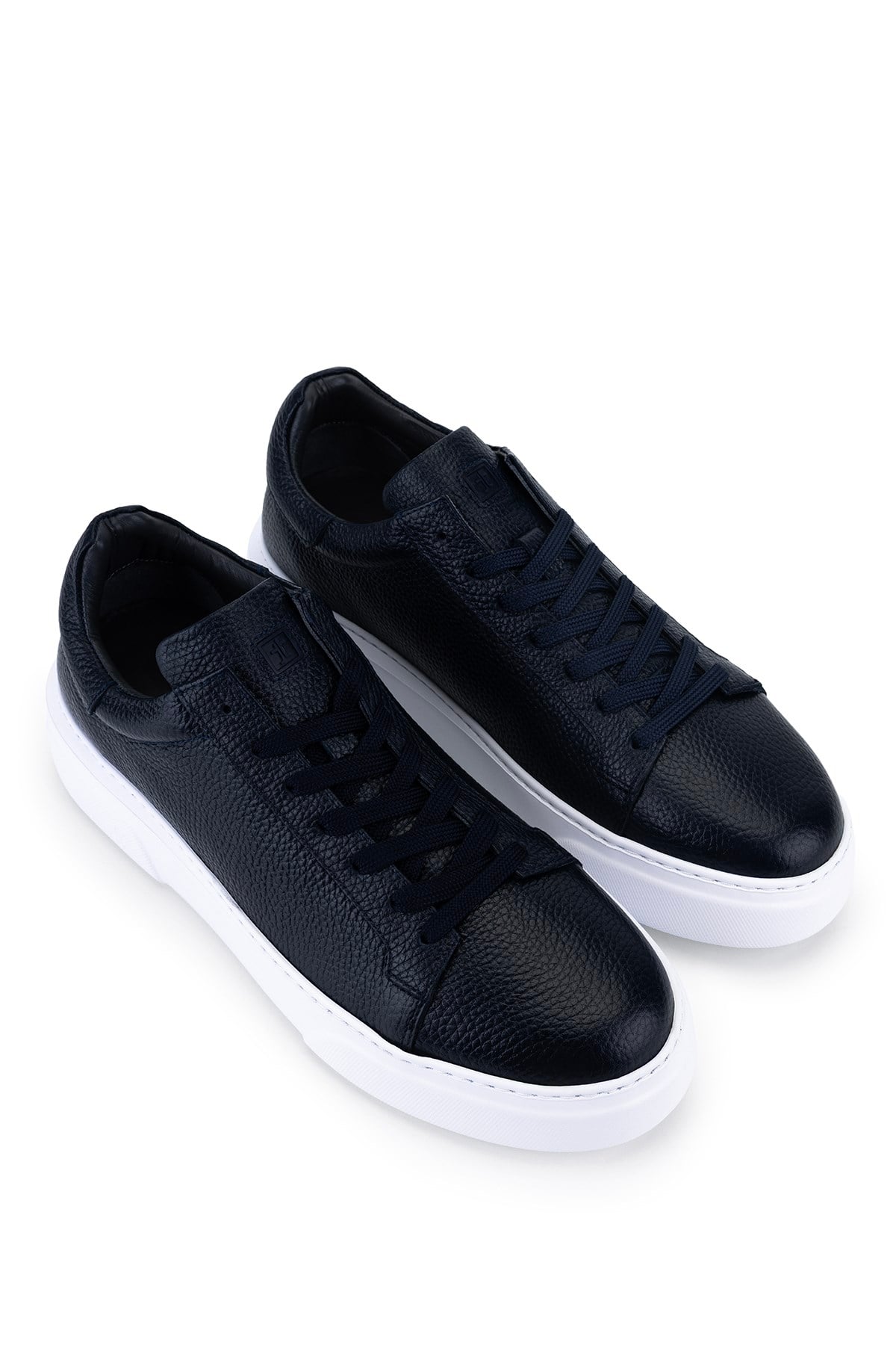 Tamer Tanca Erkek Hakiki Deri Lacivert Sneakers & Spor Ayakkabı