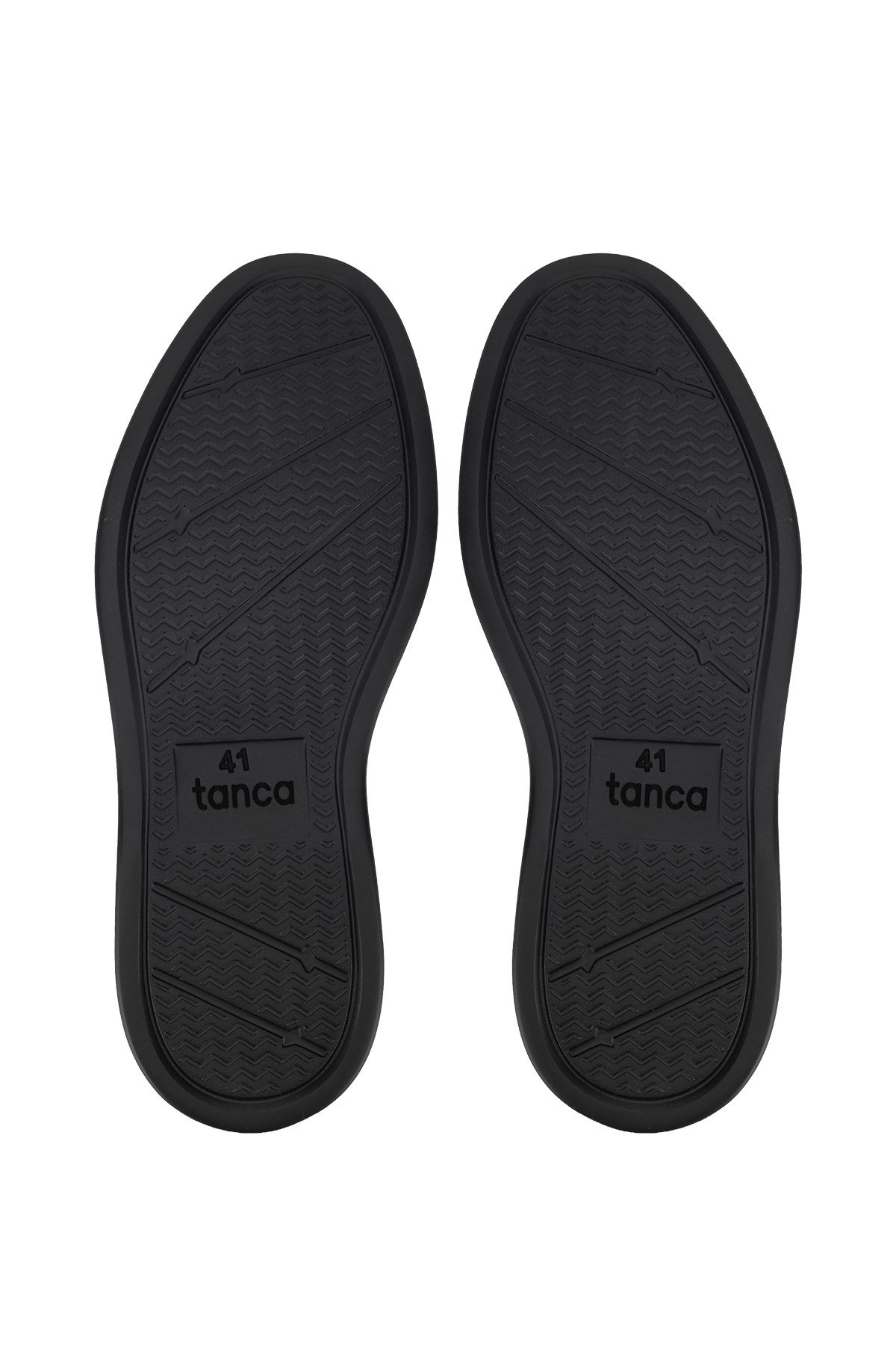 Tamer Tanca Erkek Hakiki Deri Siyah Casual Ayakkabı