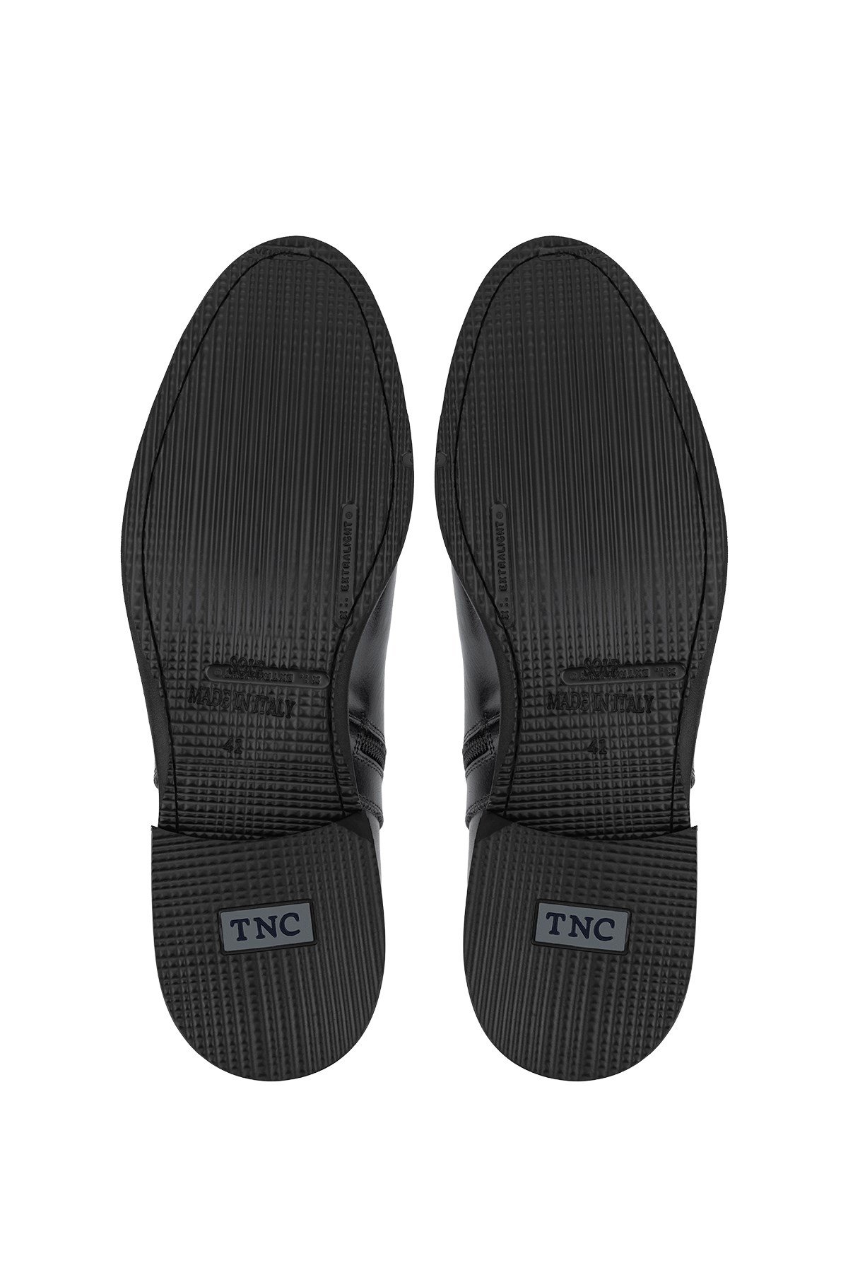 Tamer Tanca Erkek Hakiki Deri Siyah Casual Bot