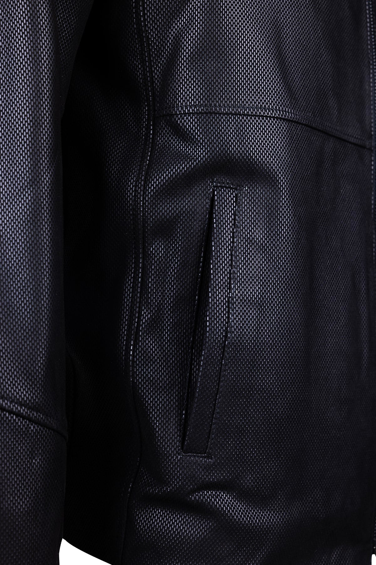 Tamer Tanca Erkek Hakiki Deri Siyah Deri Mont