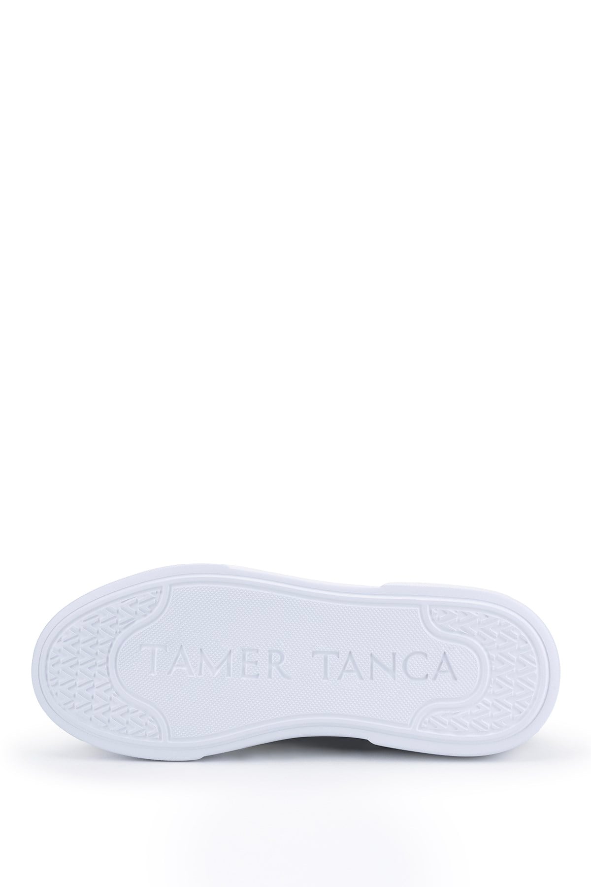 Tamer Tanca Erkek Hakiki Deri Siyah Floter Sneakers & Spor Ayakkabı