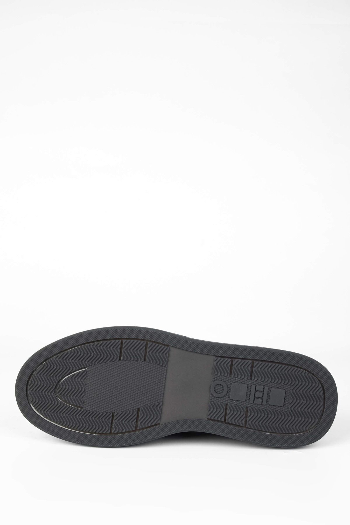Tamer Tanca Erkek Hakiki Deri Siyah Sneakers & Spor Ayakkabı