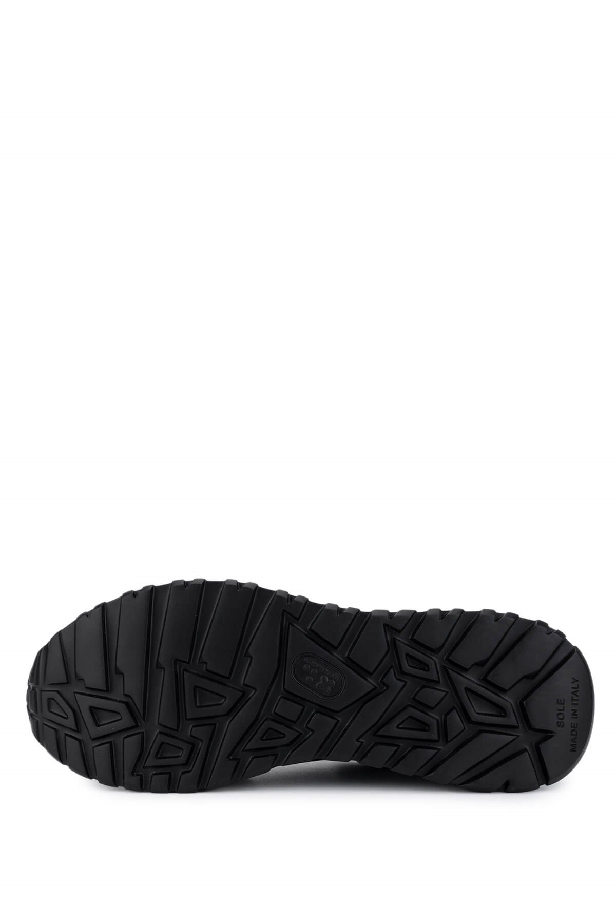 Tamer Tanca Erkek Hakiki Deri Siyah Sneakers & Spor Ayakkabı
